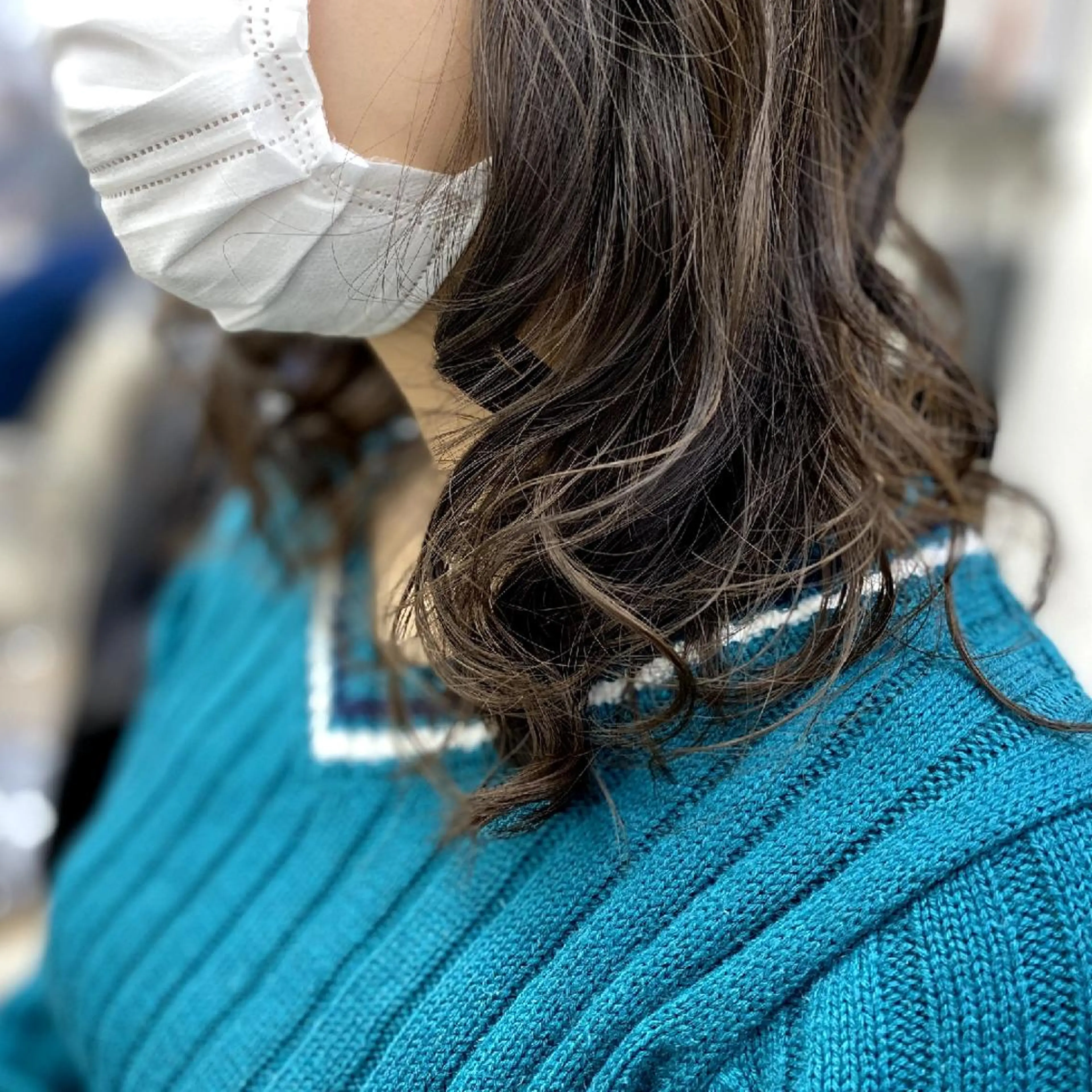 セミロング パーマ カラー セミロングパーマ トリートメント ヘッドスパ 似合わせ小顔カット 🌟神谷 ヨシタカのヘアスタイル