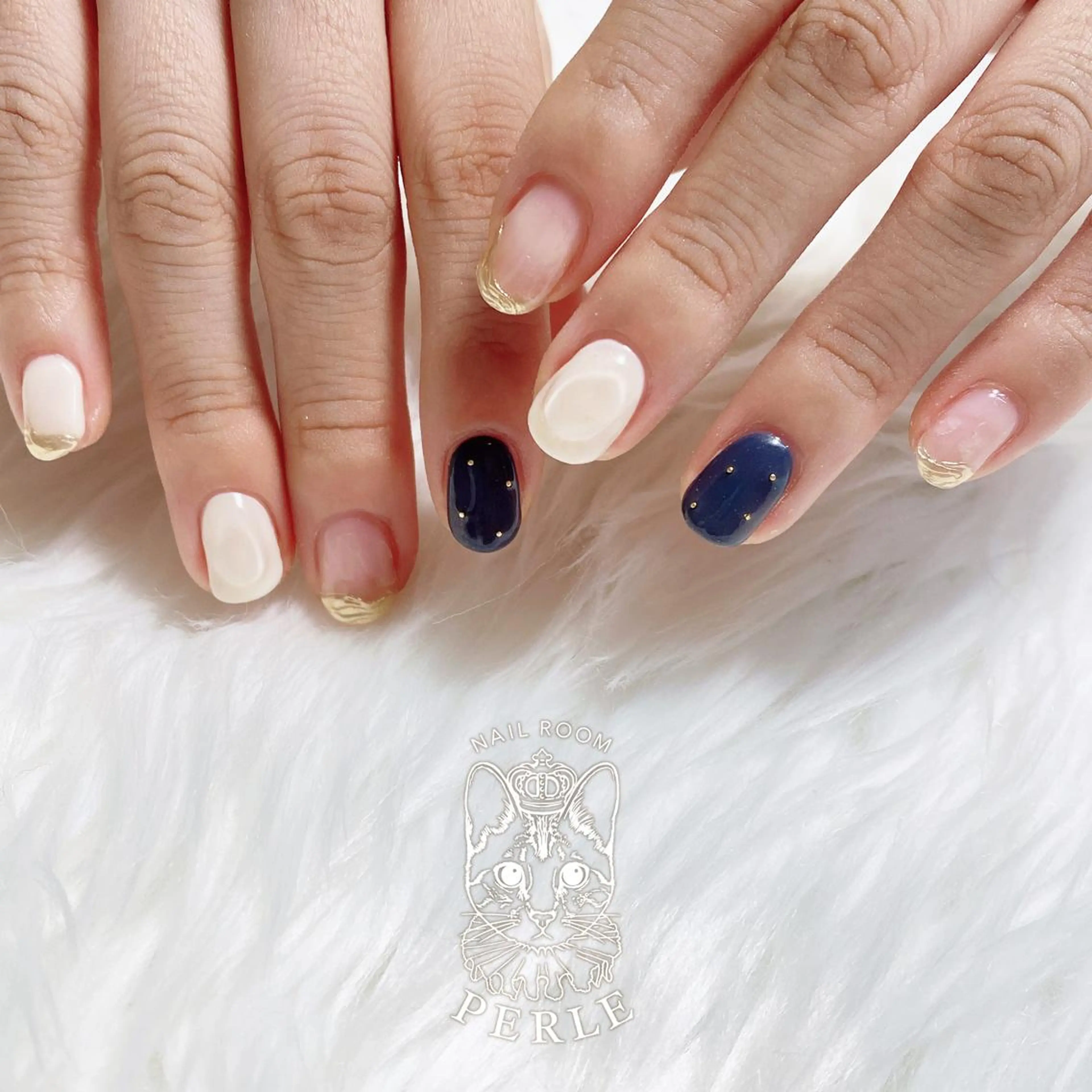ネイル ハンドネイル nail room Perleのネイルデザイン