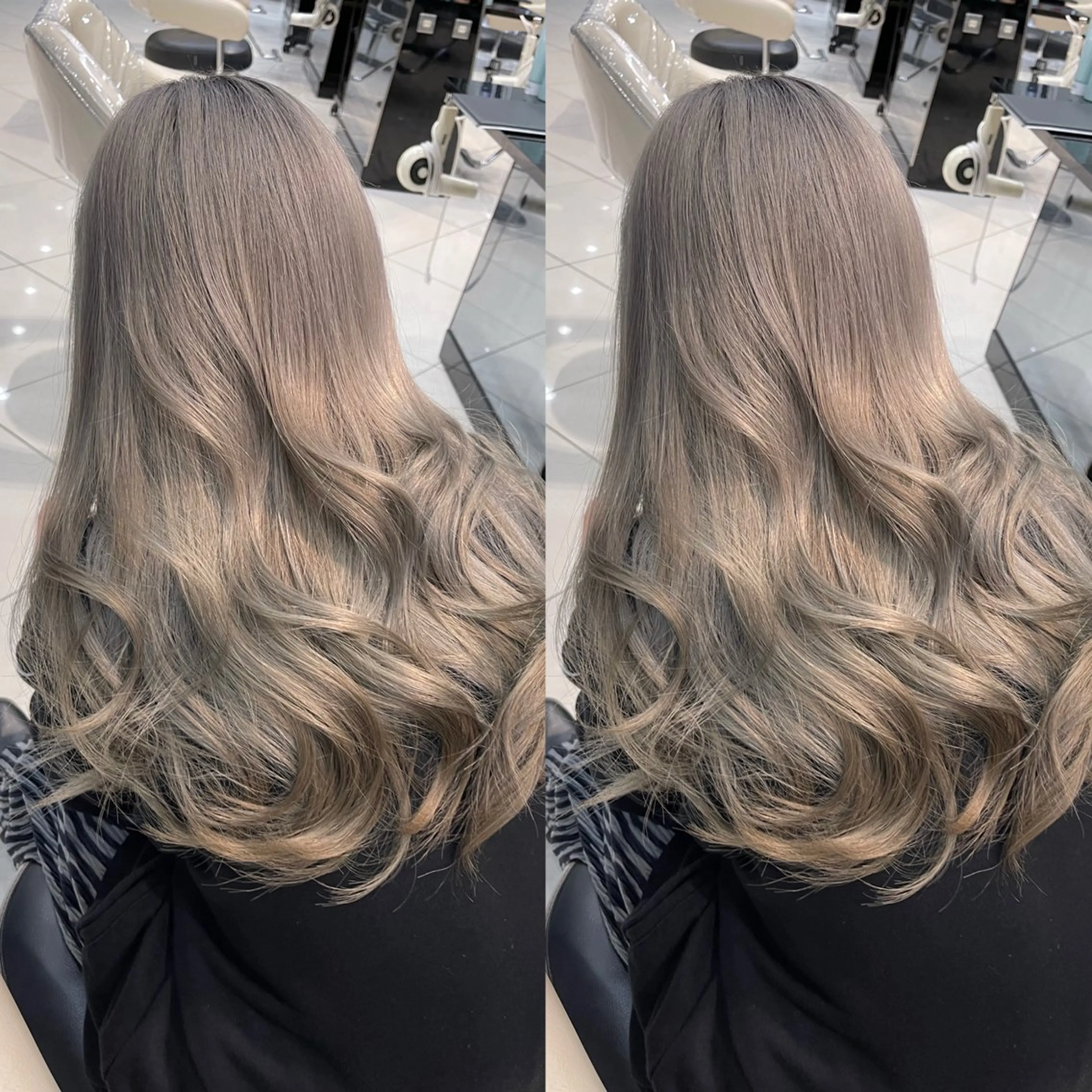 カラー 大金 愛果のヘアスタイル