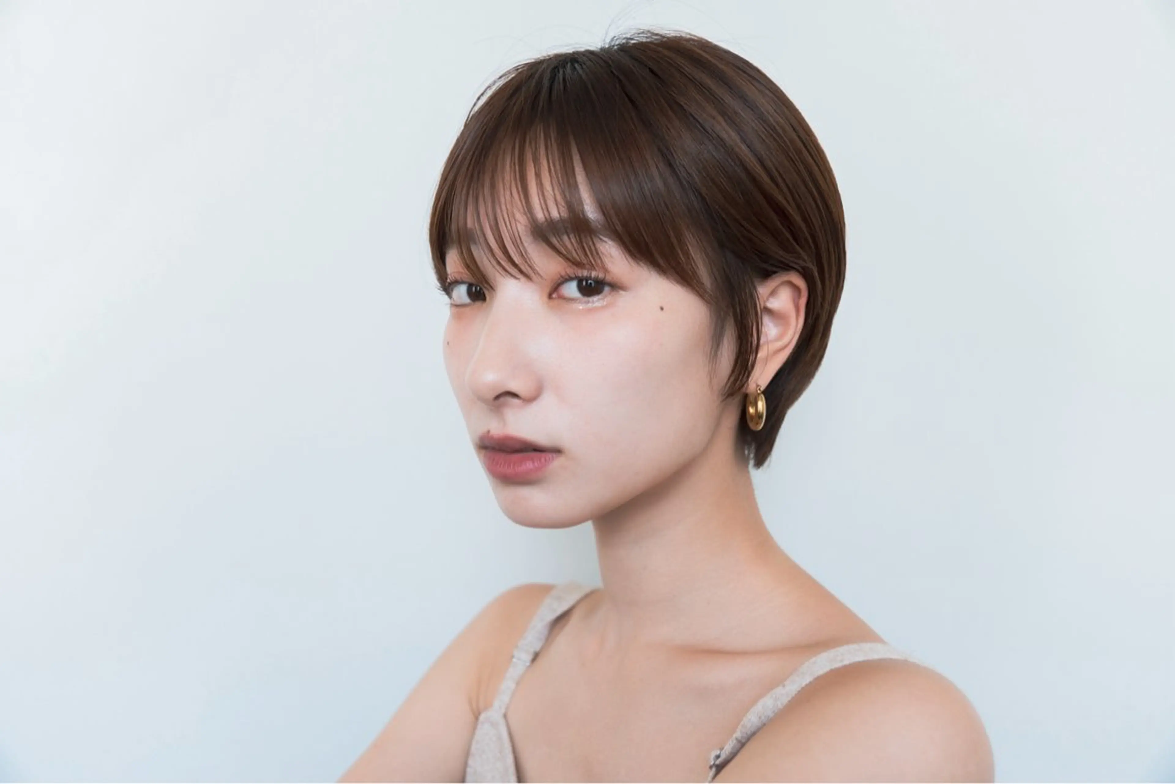 カット×コスメストレートの写真