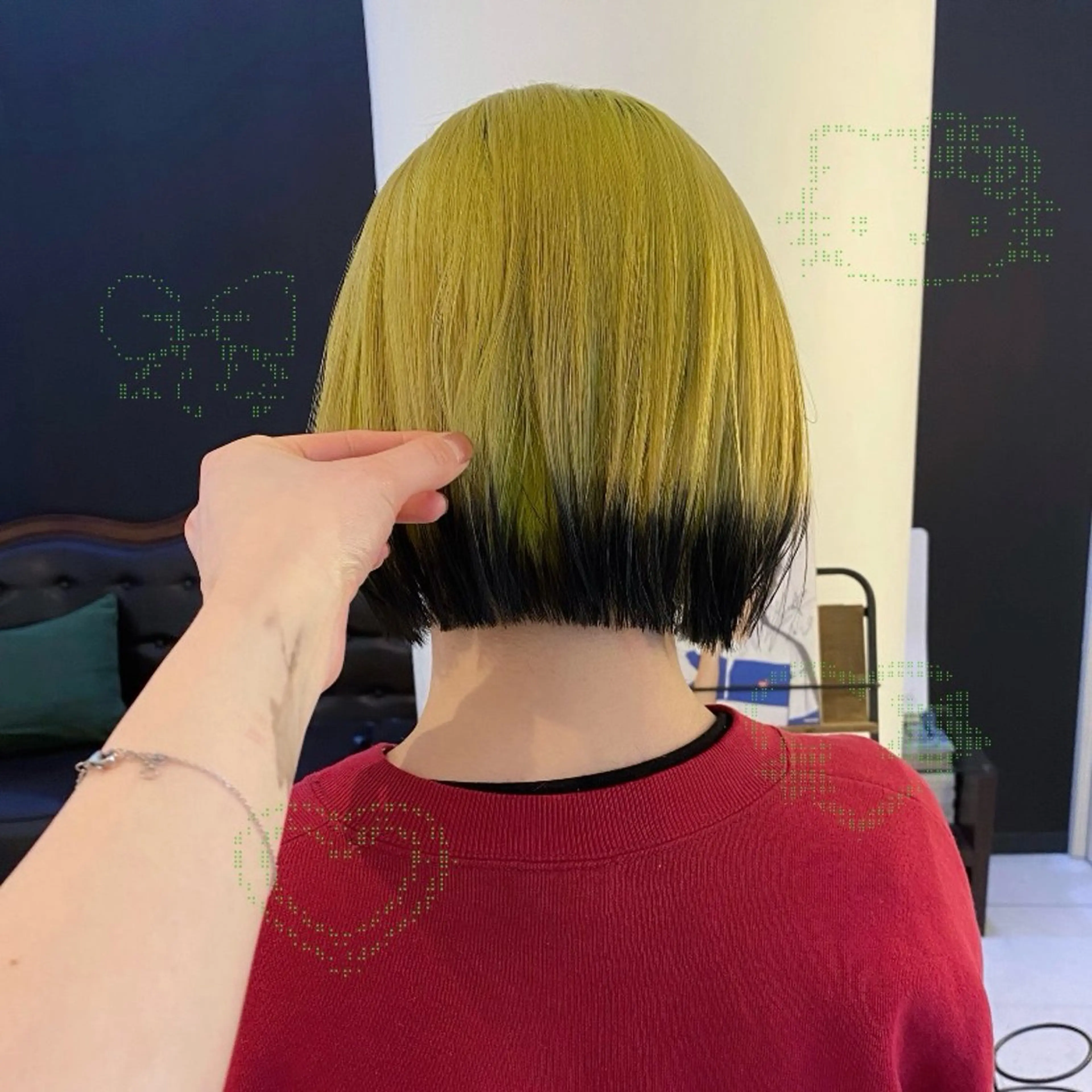 ショート カラー ボブ カット ヘアカラー トリートメント mai / linoah˚✧のヘアスタイル