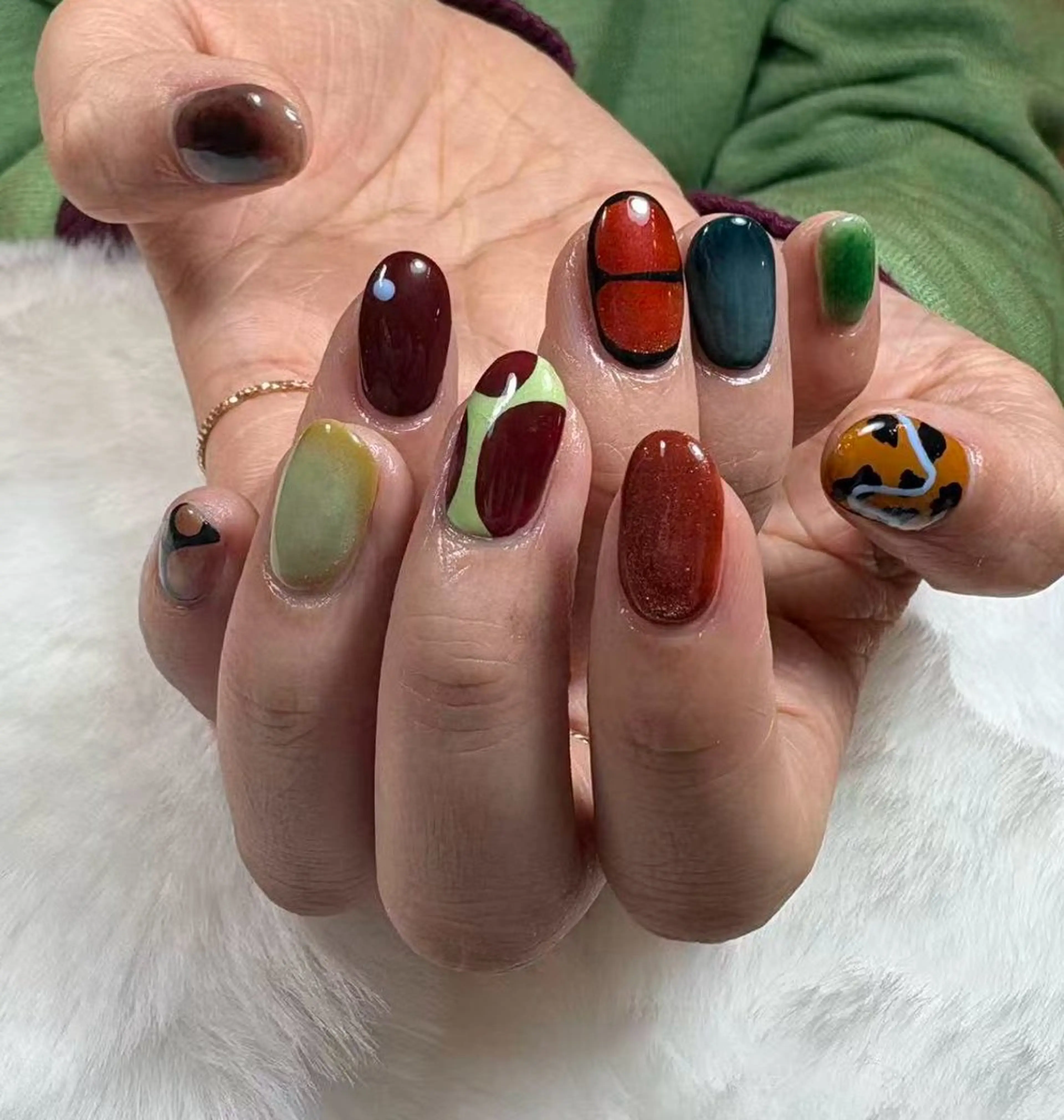 ネイル ハンドネイル リセス 高田馬場のネイルデザイン