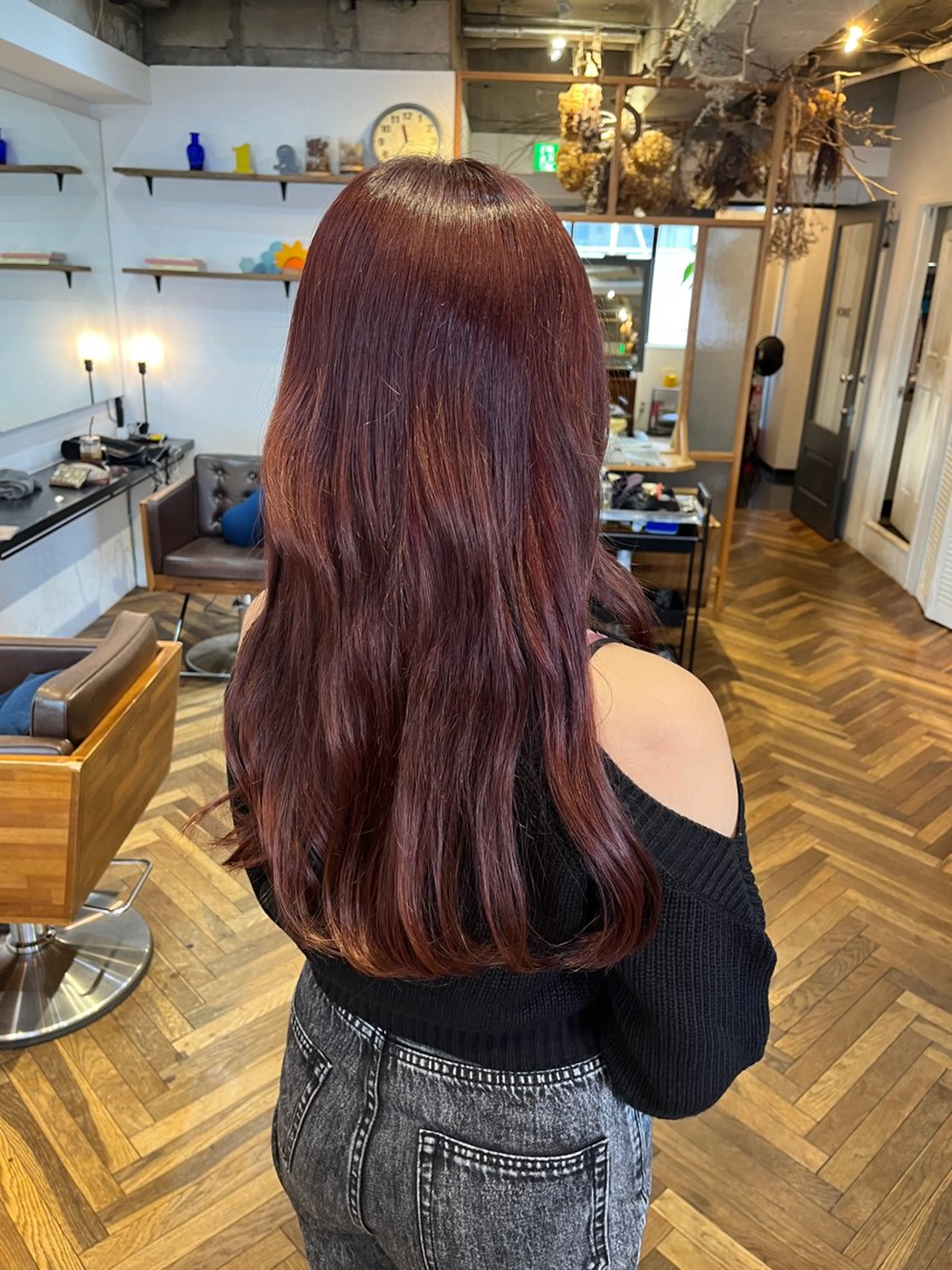 ロング カラー HOMIE TOKYO所属・sora / 渋谷 / ハイトーンのヘアスタイル