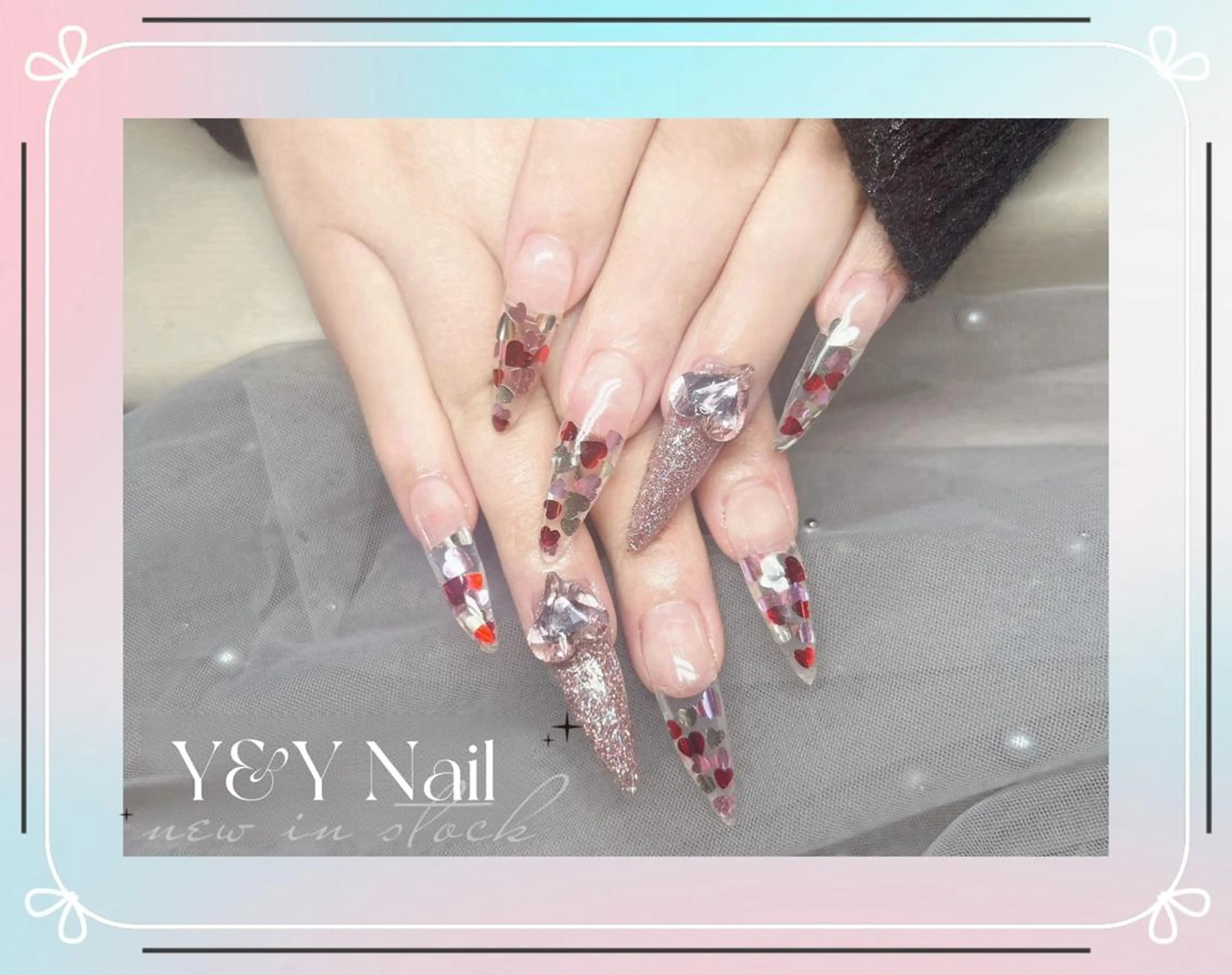 ロング ハンドネイル ハンドケア Y&Y Nail Salonのネイルデザイン