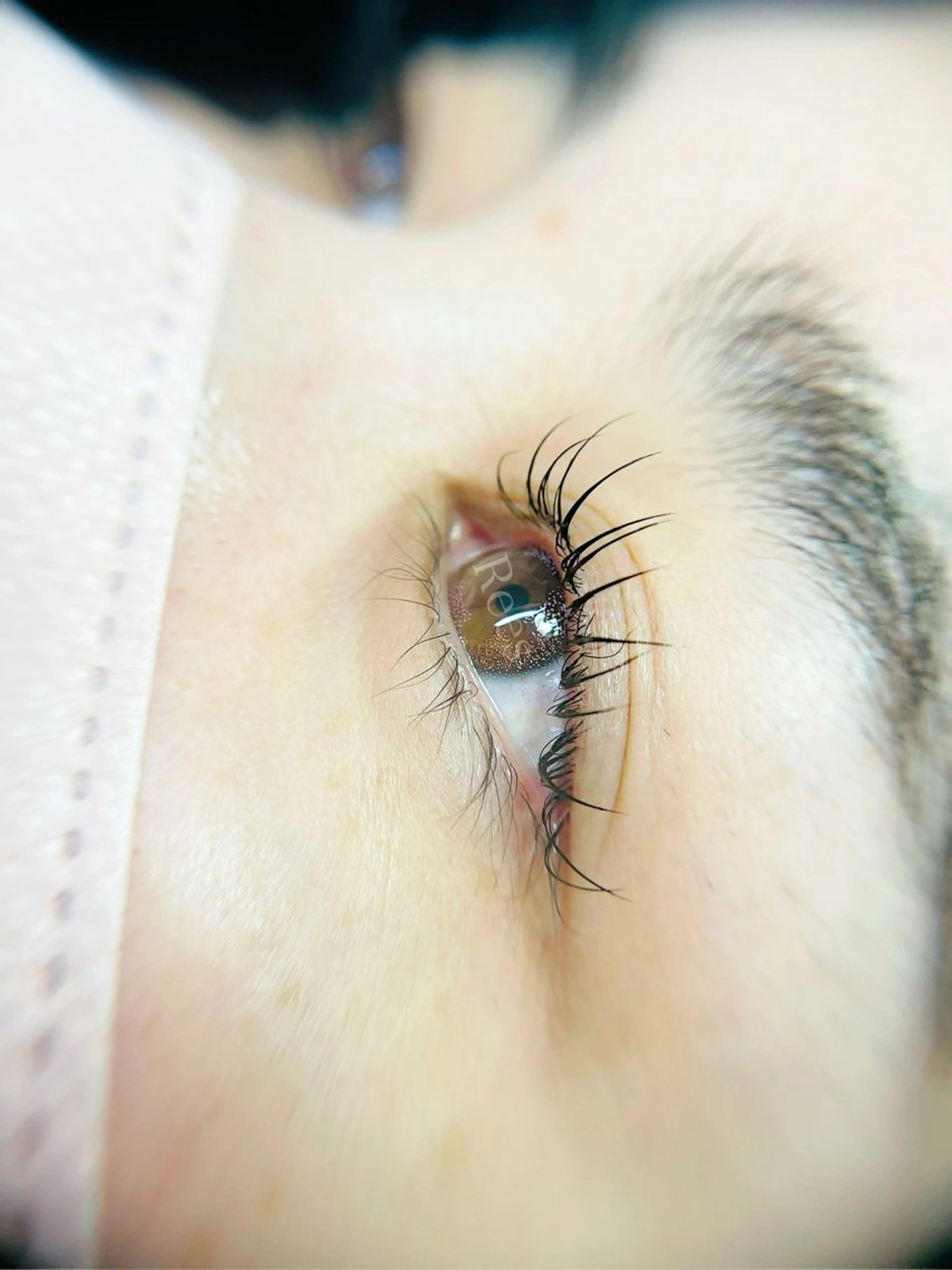 人気エクステ毛質◆フラットラッシュ80本【LED接着剤オプション可】の写真