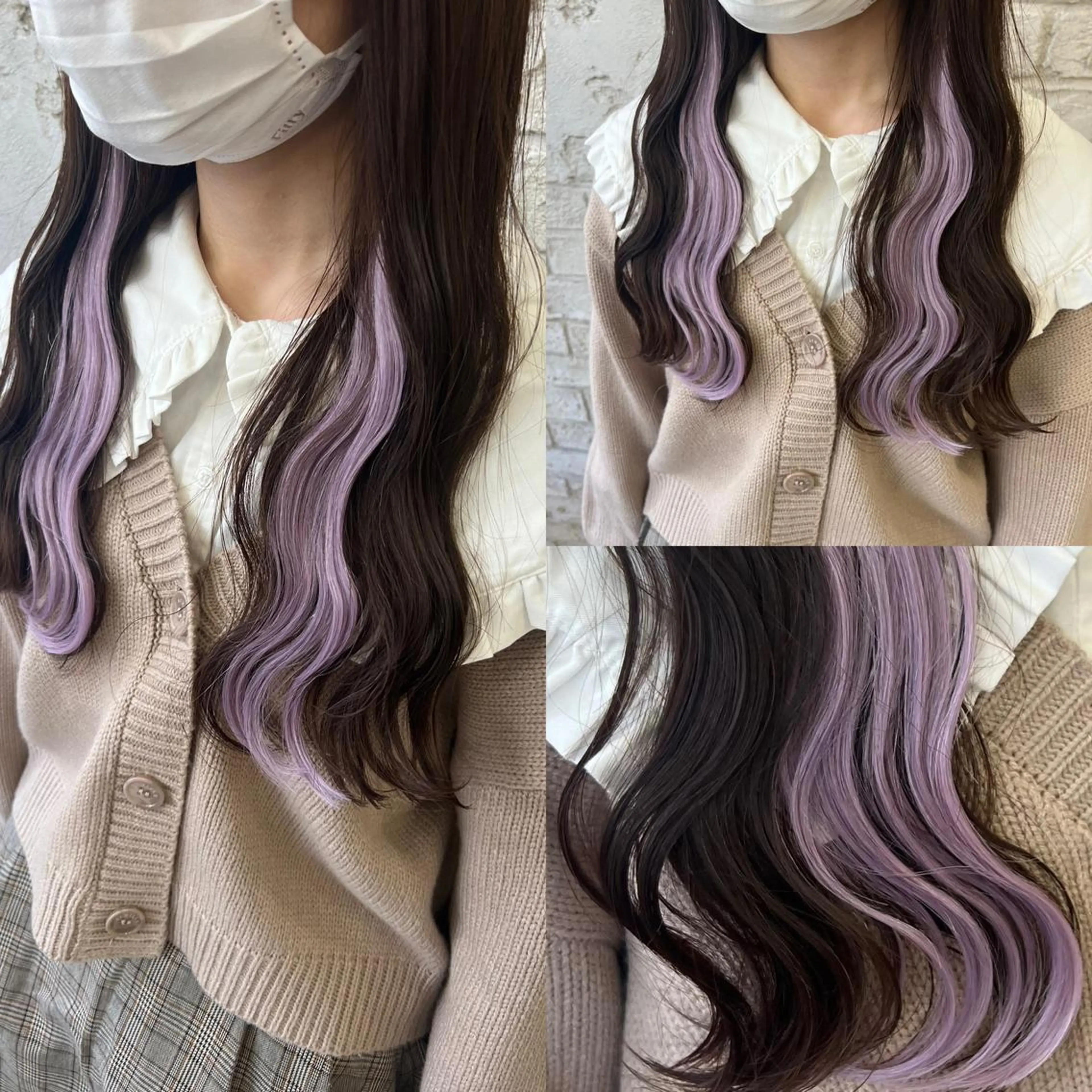 ロング エクステ エクステ＆艶カラー 🎀YURINA🎀のヘアスタイル