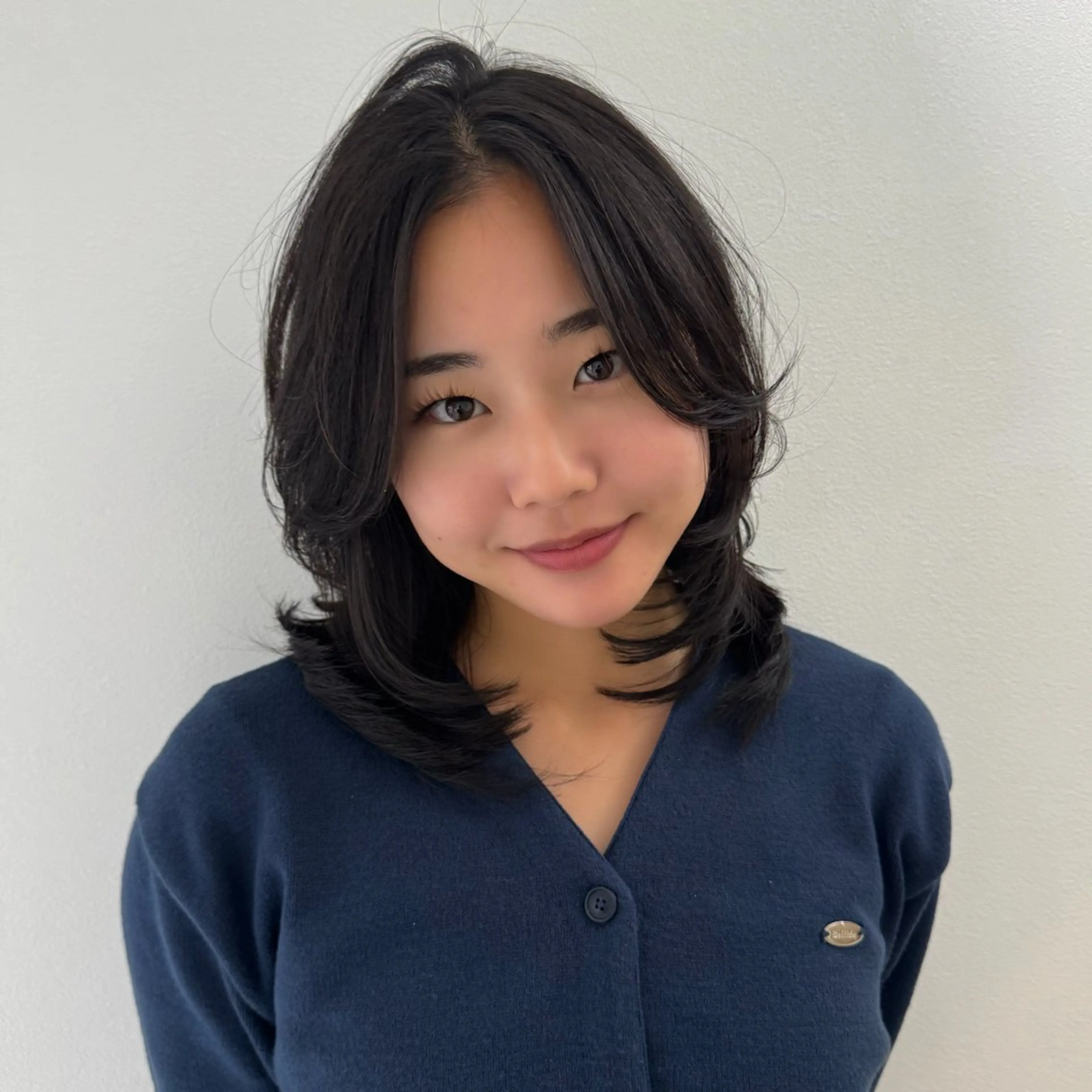 ミディアム rina/無料 レイヤーカット/上野のヘアスタイル