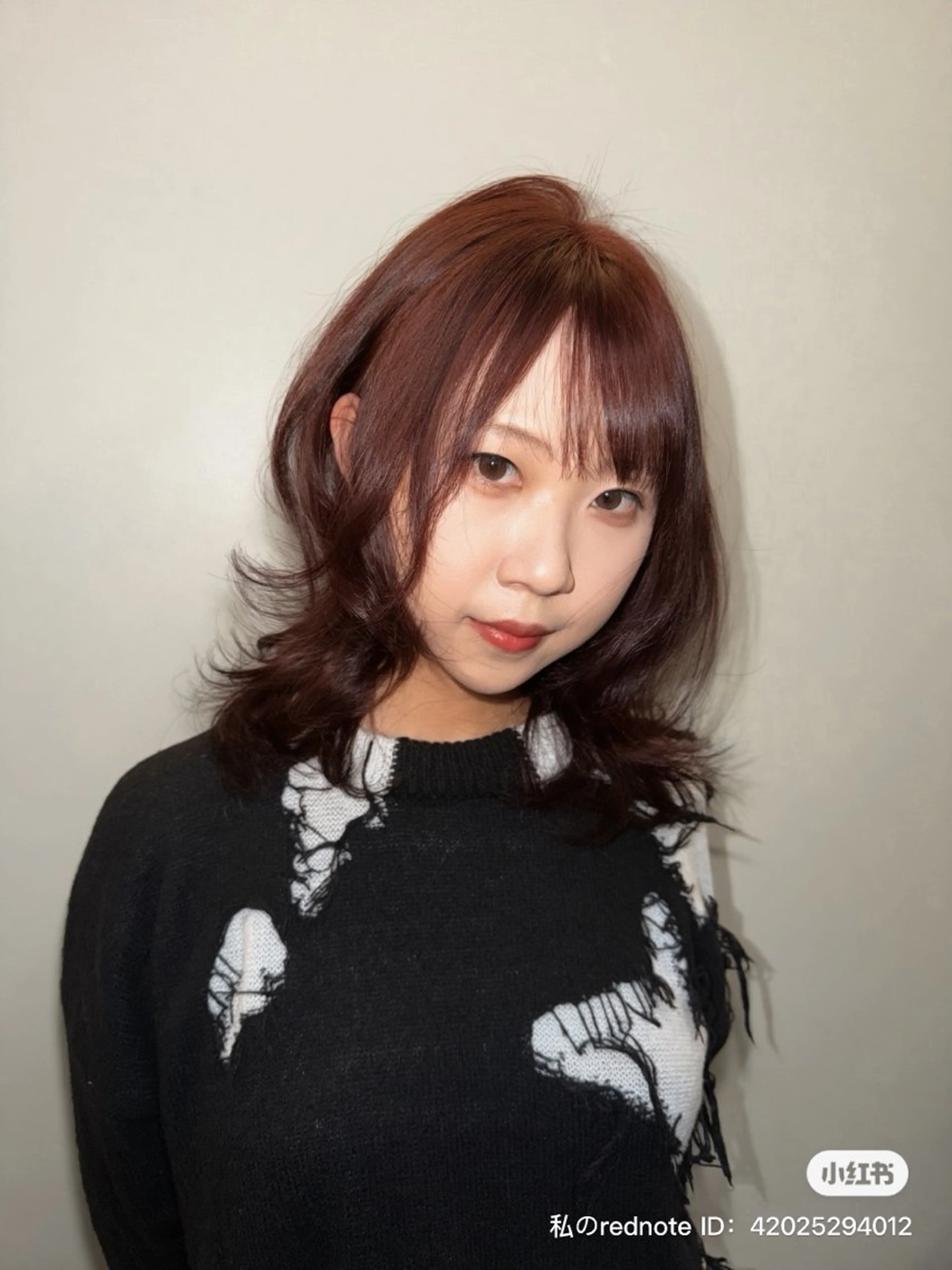 ミディアム カラー ブラウンカラー レッドカラー 🫧カラーモデル募集 🫧Hiyuのヘアスタイル