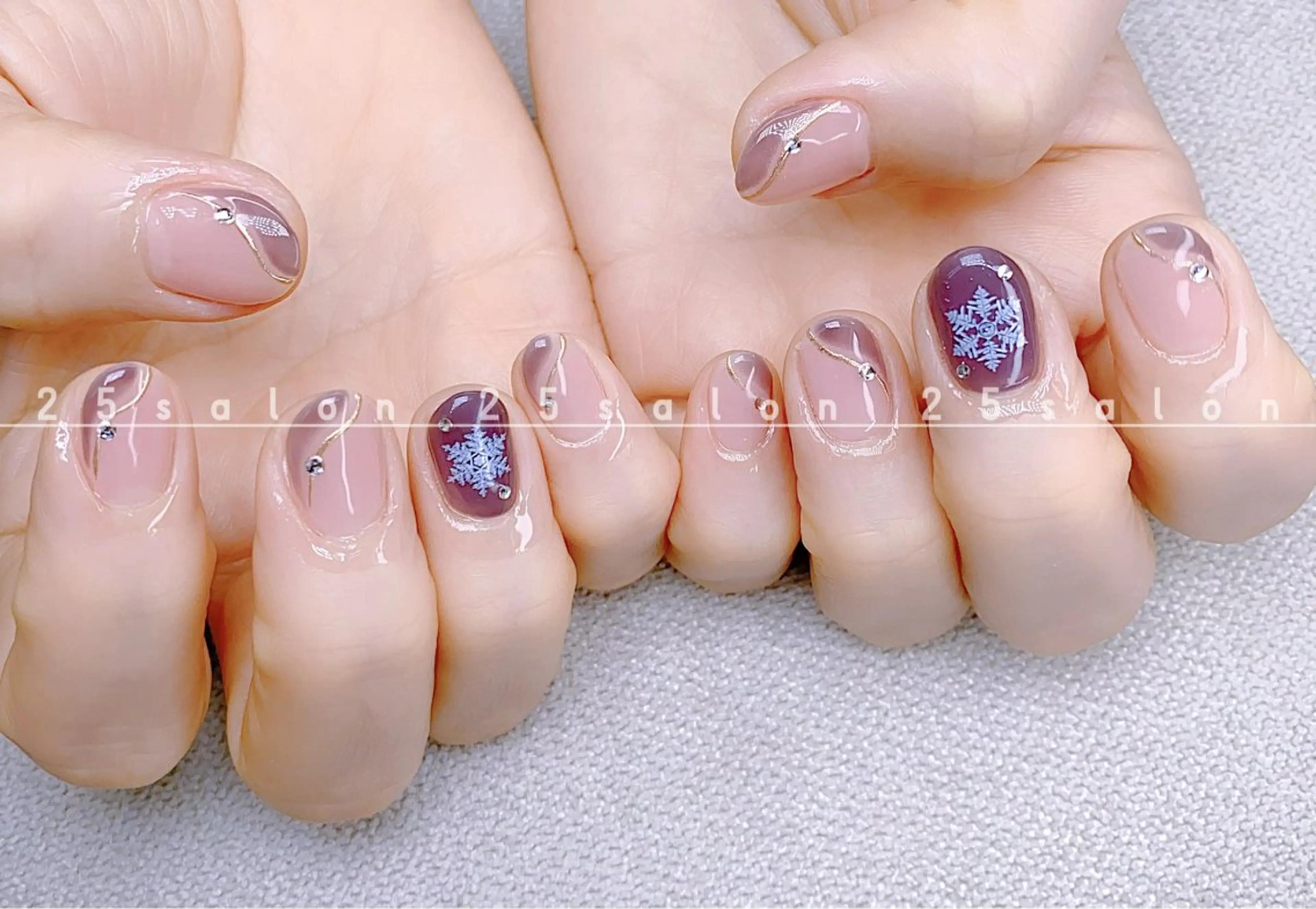 ネイル オーロラネイル チークネイル フットネイル フレンチネイル ジェルネイル 2 5のマツエク・マツパデザイン