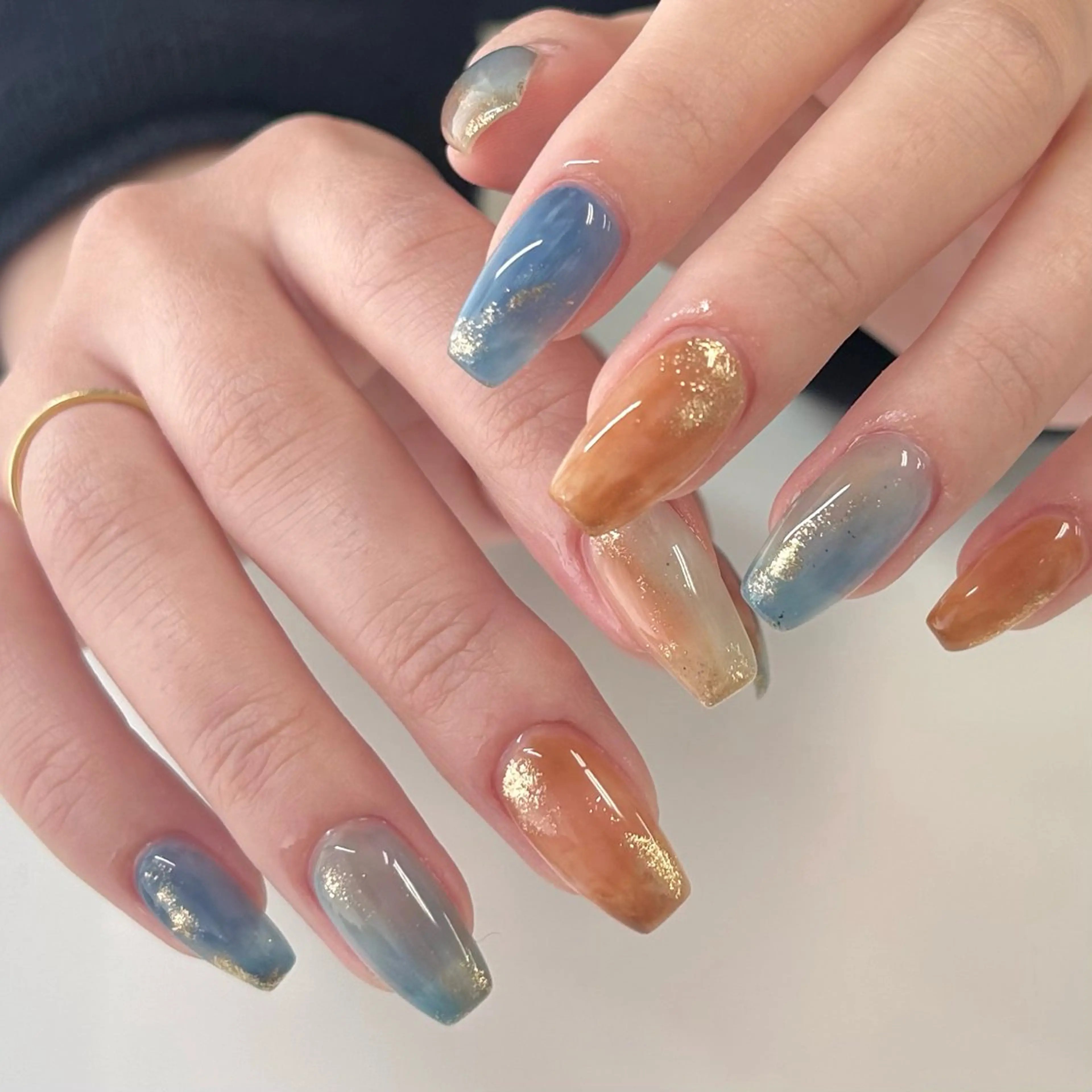 ネイル ハンドネイル mark by 7 LOOKS yukaのネイルデザイン