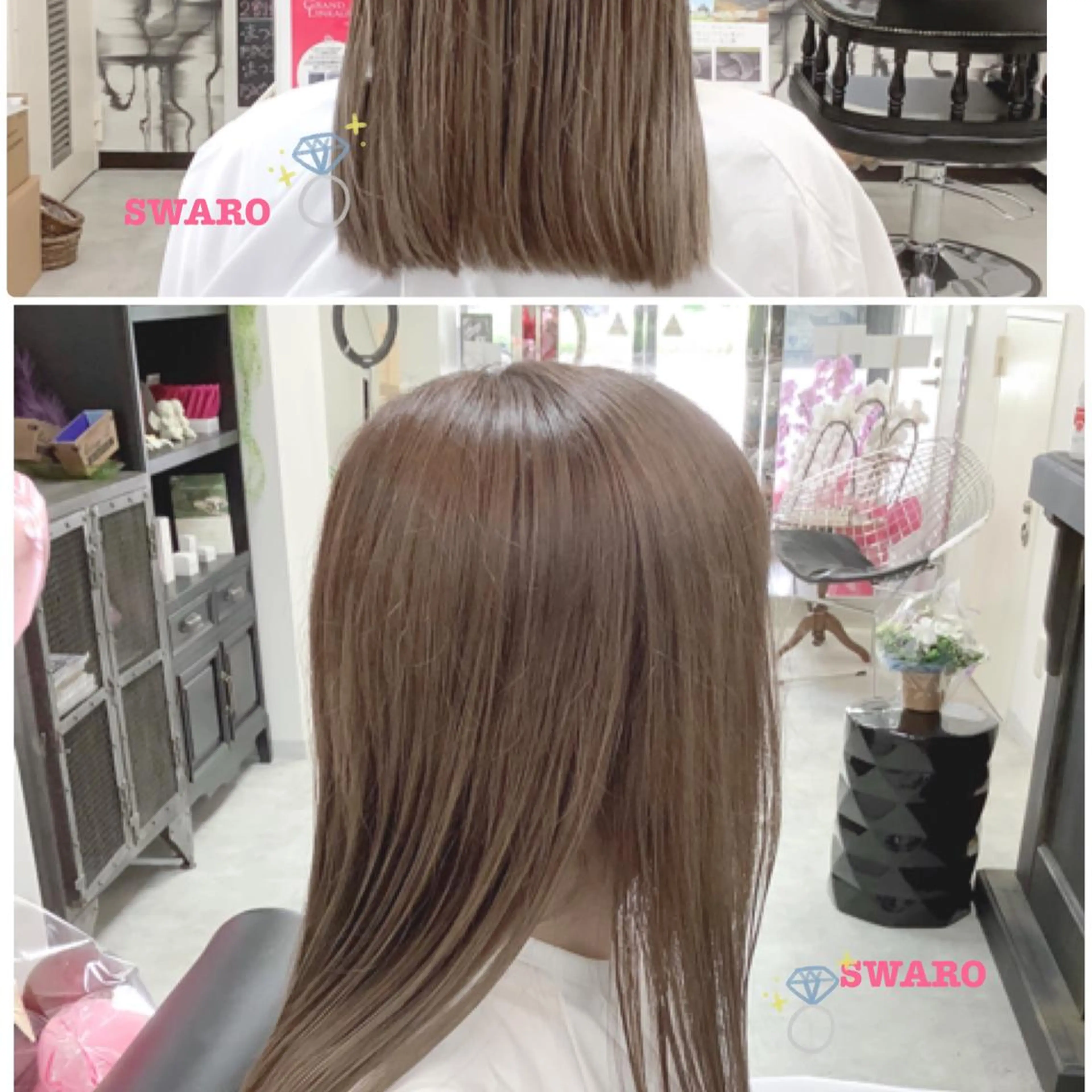 ロング アッシュ SWARO スワロの眉毛・アイブロウイメージ