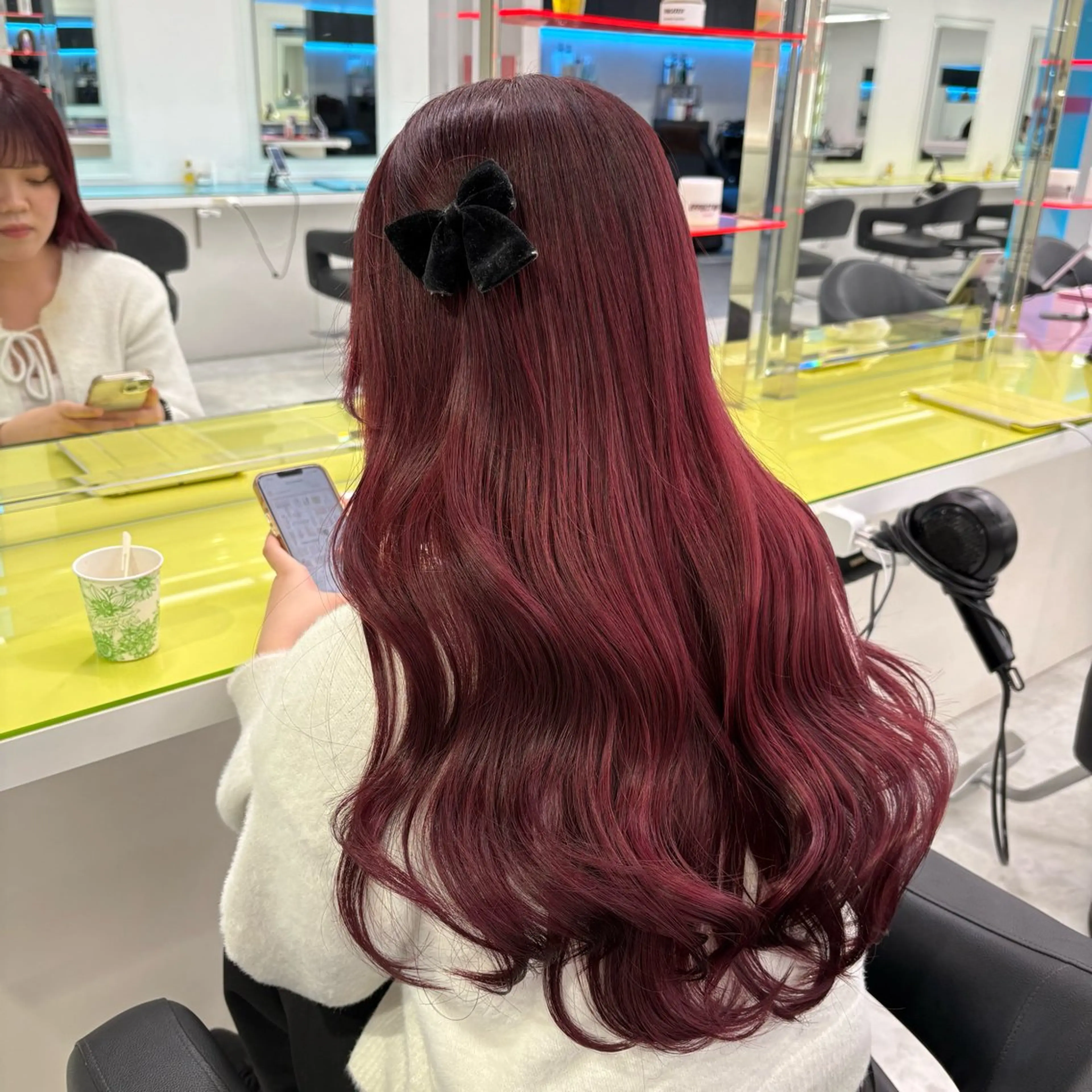 カラー ヘアカラー akari🎀🤍 ガーリーstyleのヘアスタイル