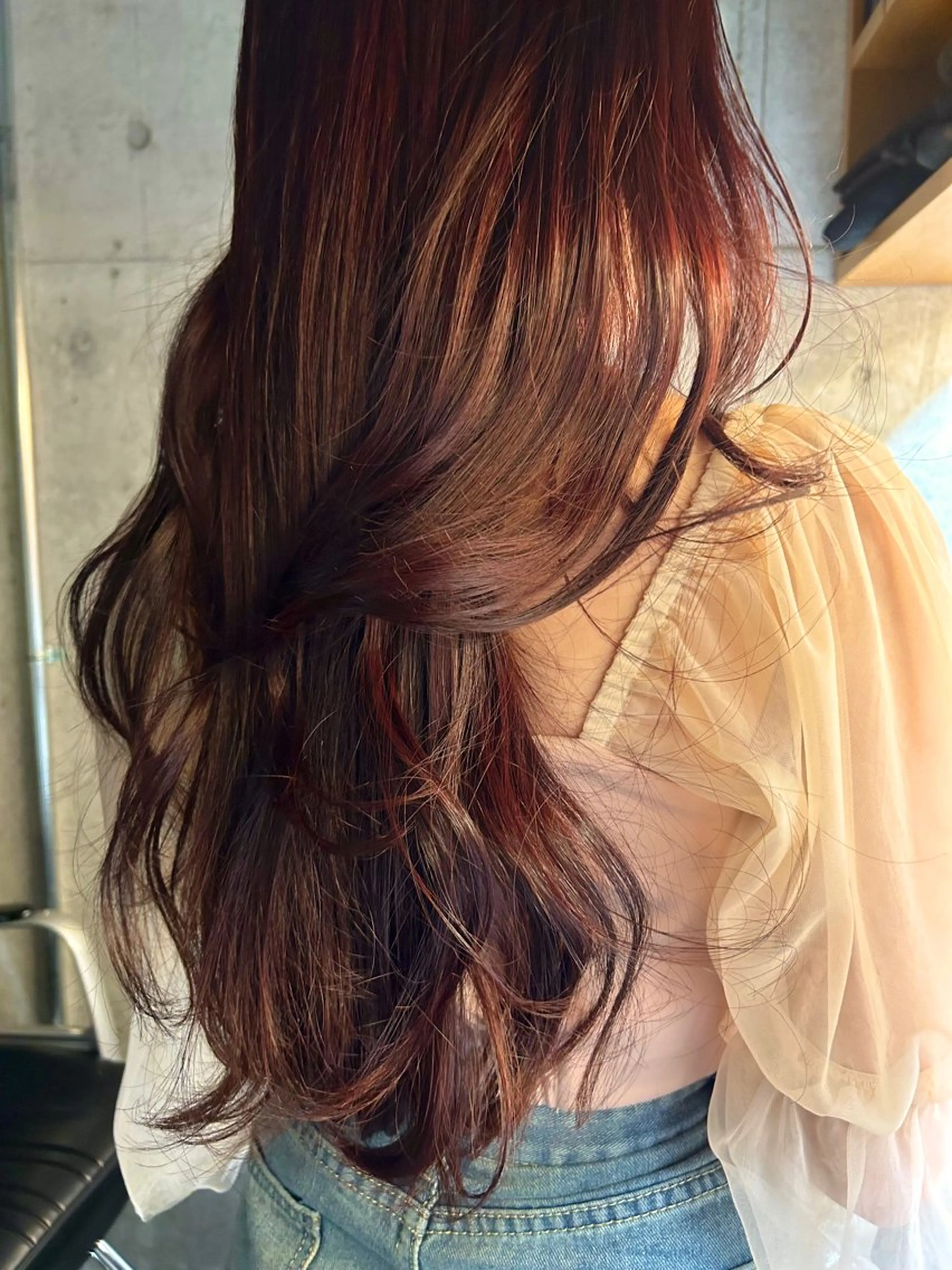 ロング ohasi yunaのヘアスタイル