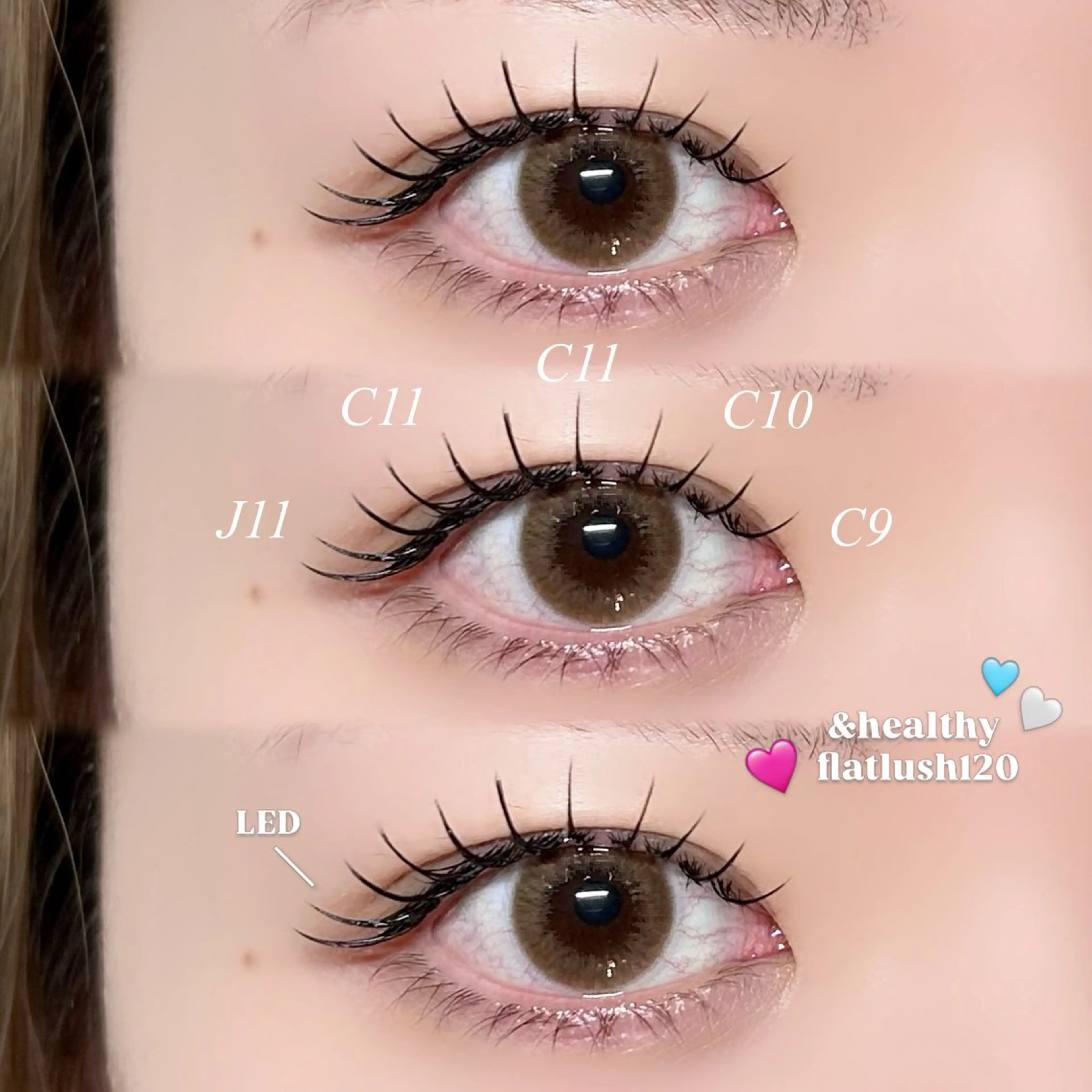 マツエク・マツパ マツエク ほんだ はるかのマツエク・マツパデザイン