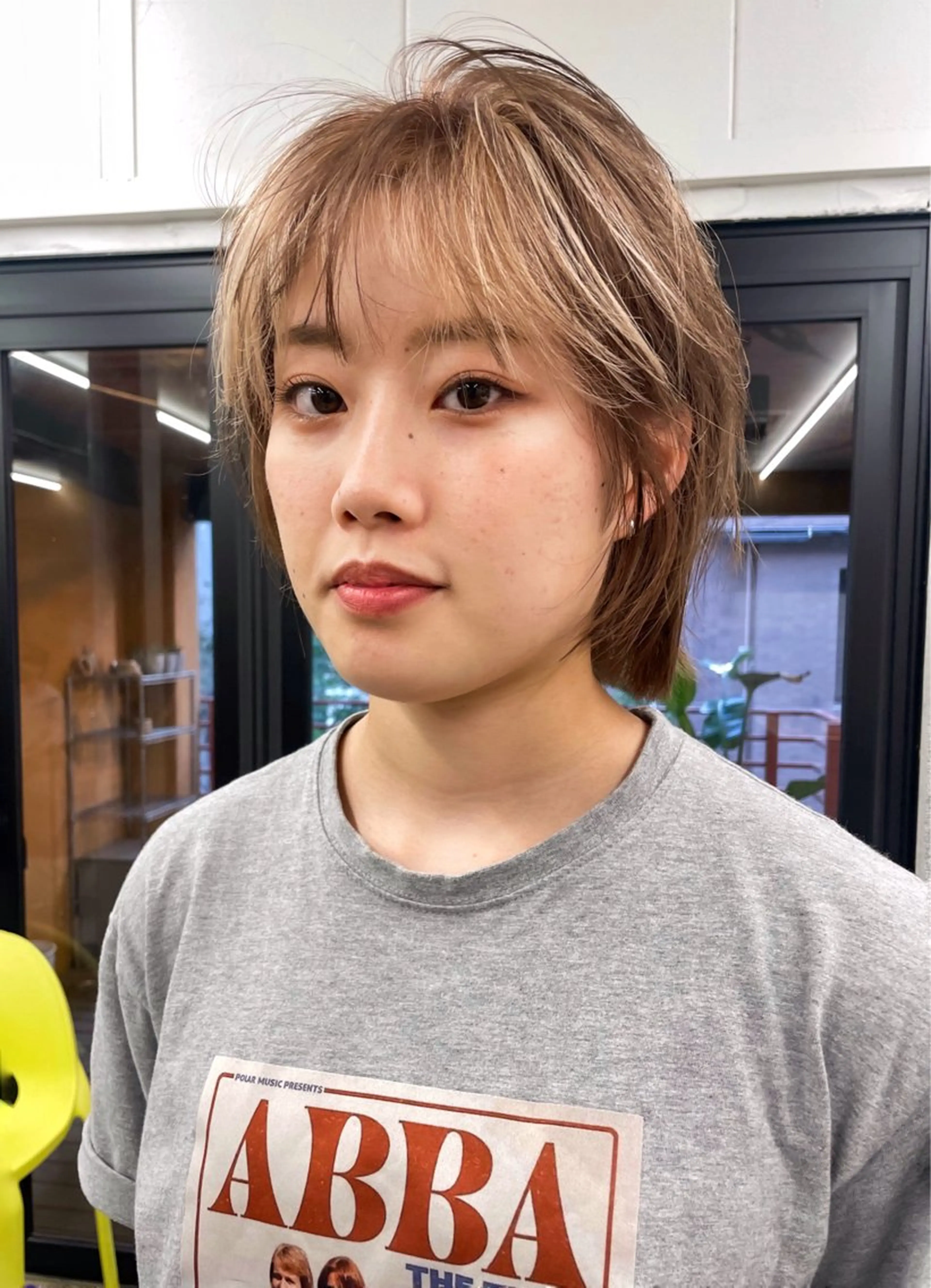 ショート カラー カット ヘアカラー トリートメント 関 京磨のヘアスタイル