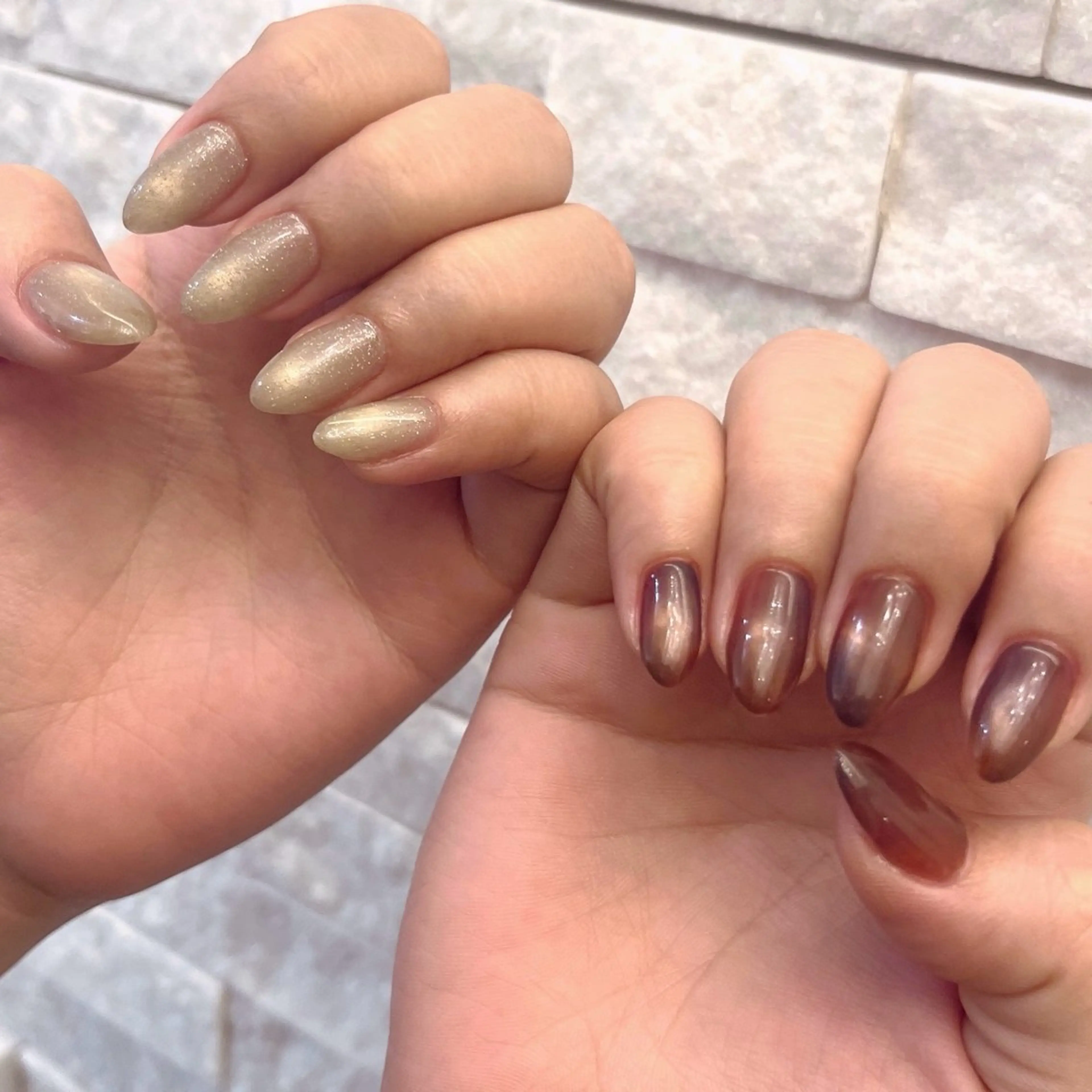 ネイル ニュアンスネイル エルバイノリコ加藤 パラジェル取り扱い店のネイルデザイン