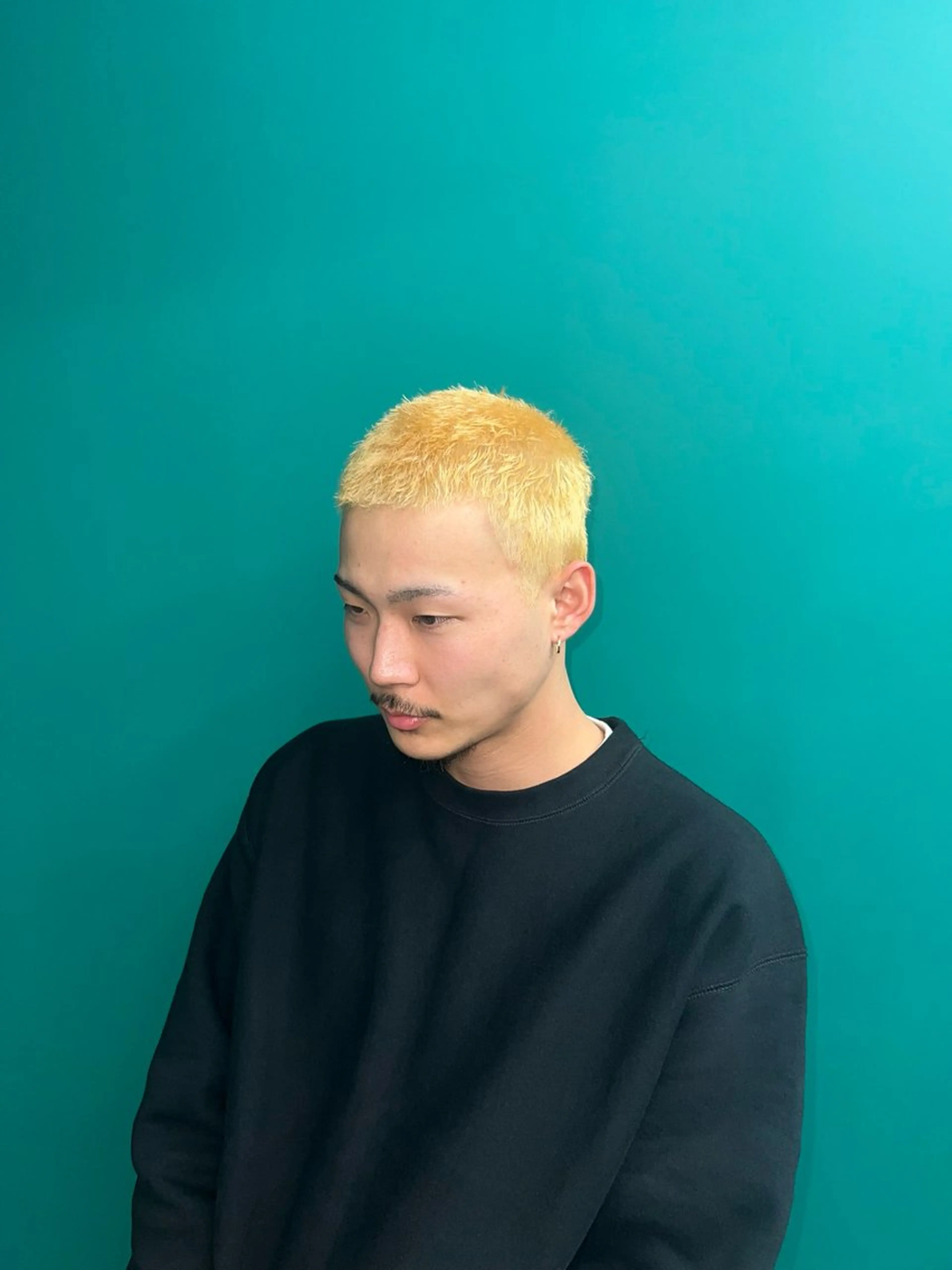 メンズ メンズブリーチ カット ヘアカラー 【メンズ特化】 オオヤチユソラのヘアスタイル