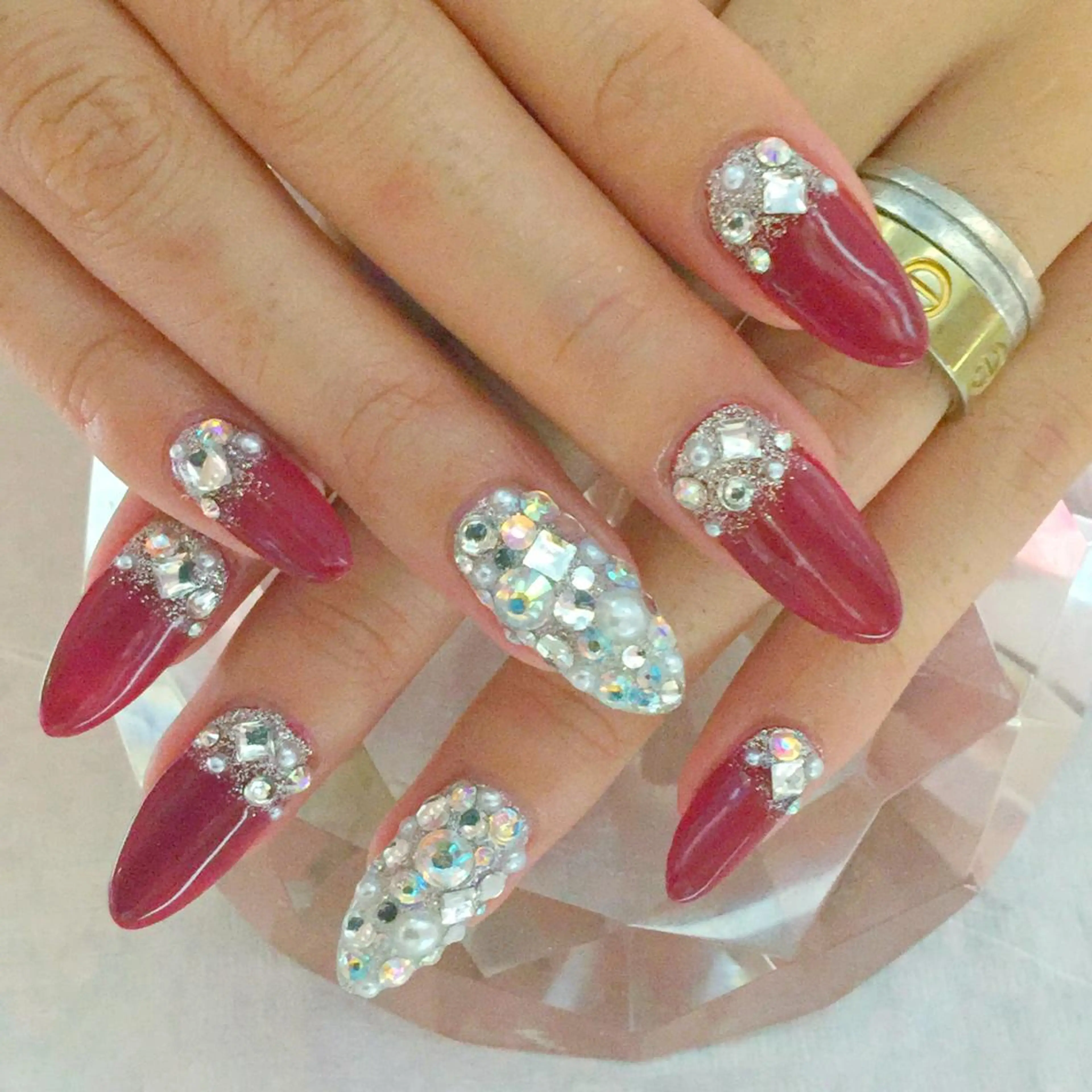 ネイル スカルプネイル ネイルチップ YUN 💅のネイルデザイン