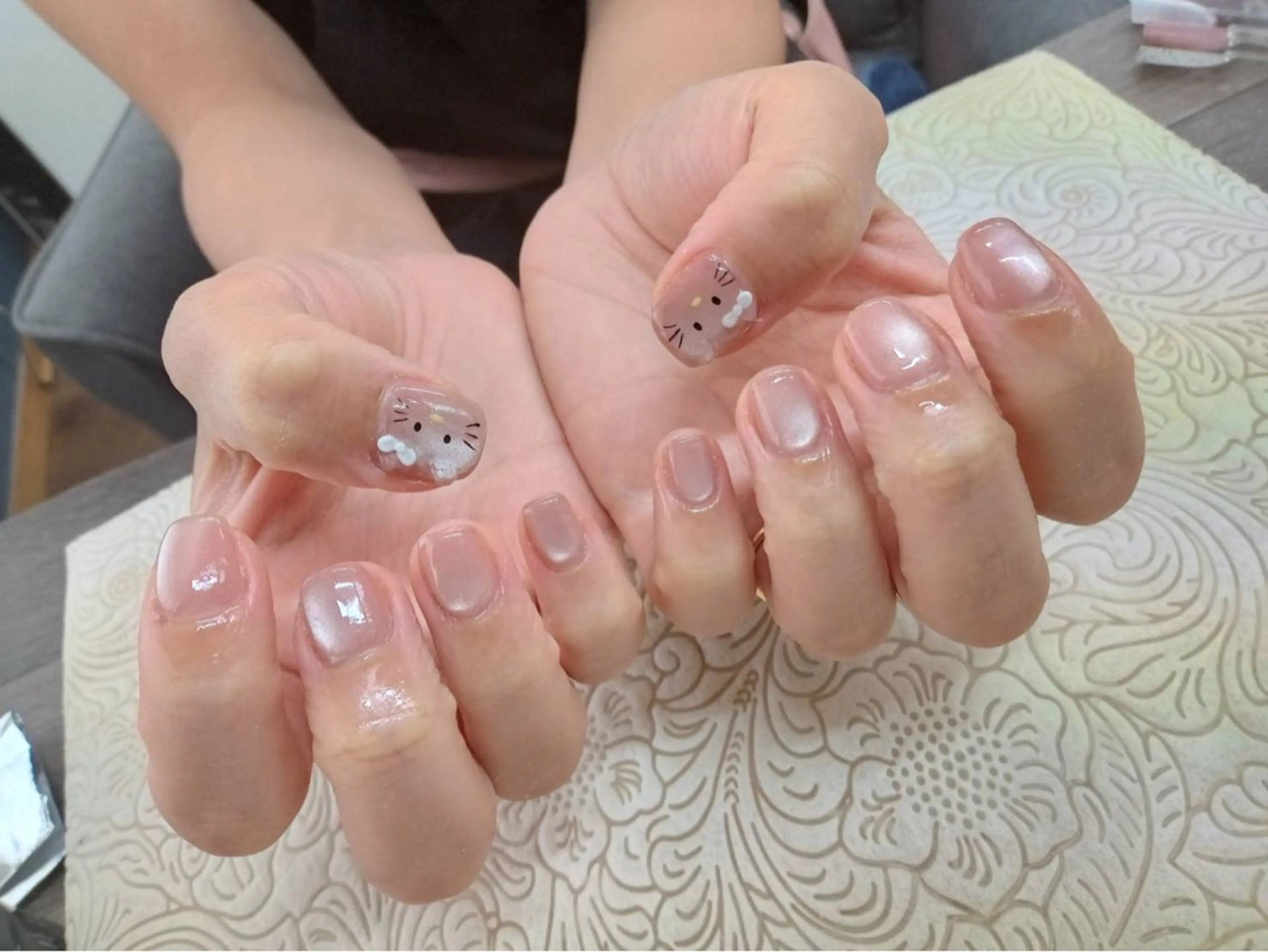 ネイル フラワーネイル precious nail room所属・precious nail  roomのネイルデザイン