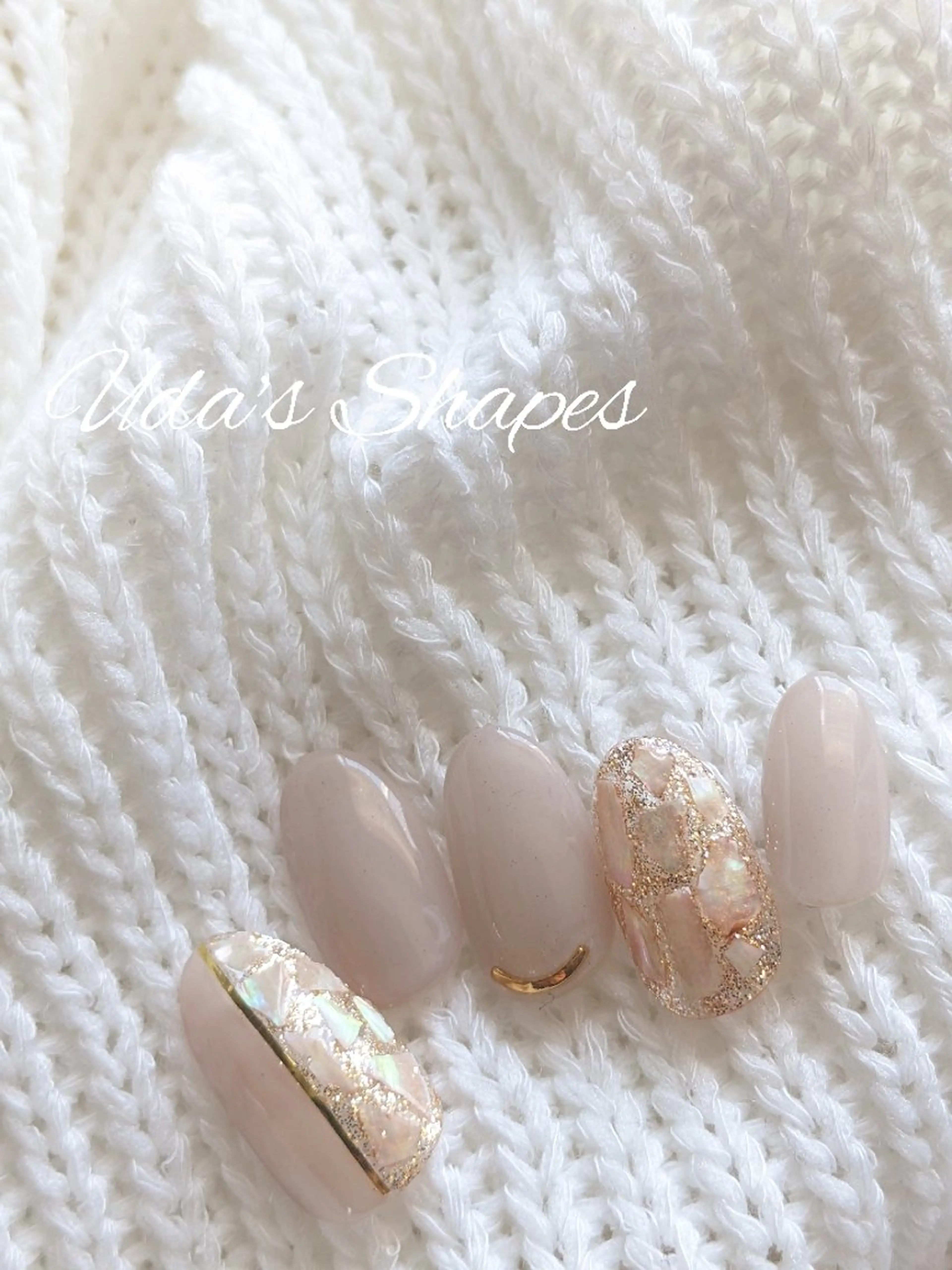 ネイル オフィスネイル ハンドネイル ウダズシェイプス 〜柏ネイルサロン〜のネイルデザイン