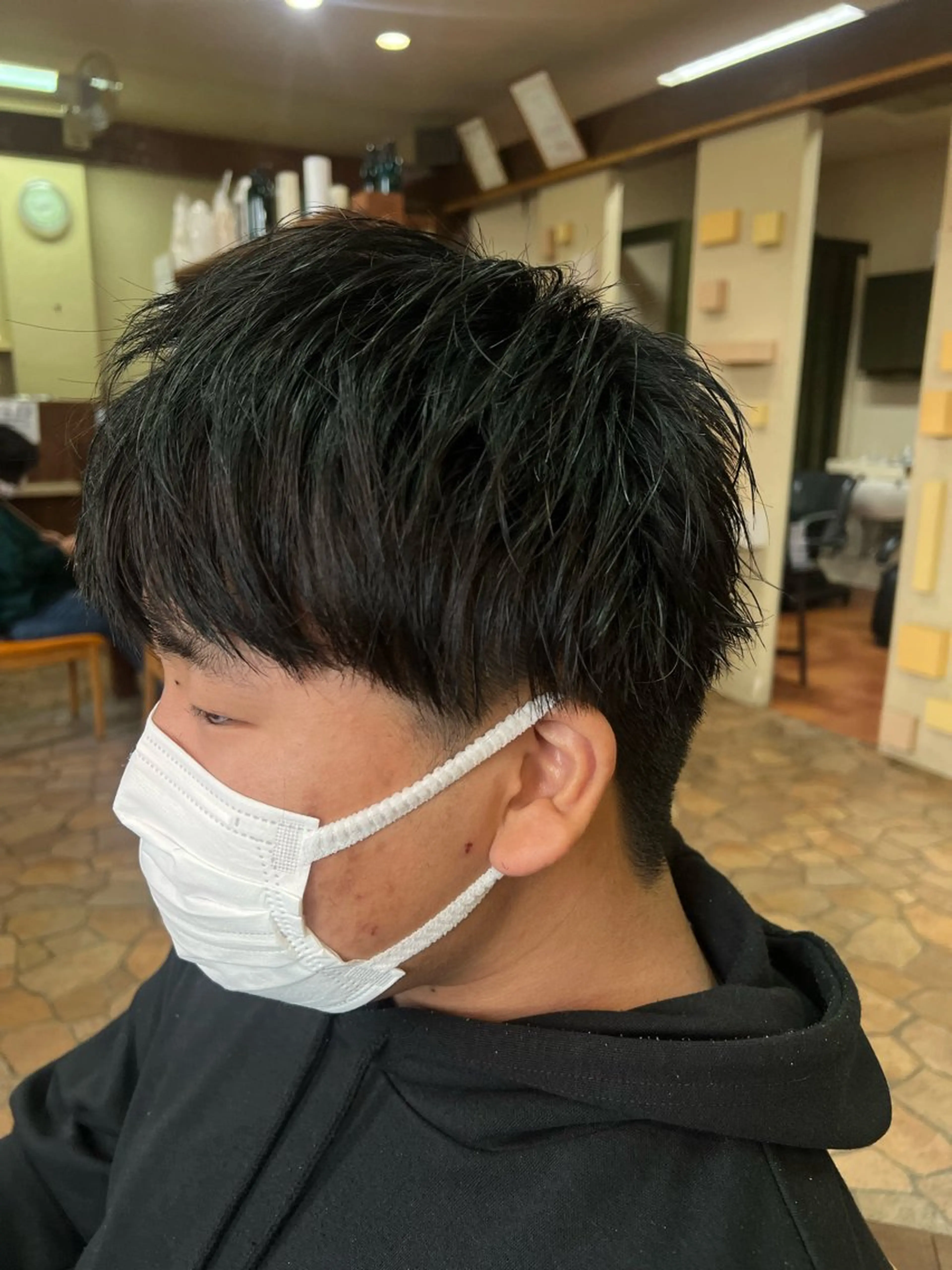 ショート メンズ 奥田 勝亮のヘアスタイル