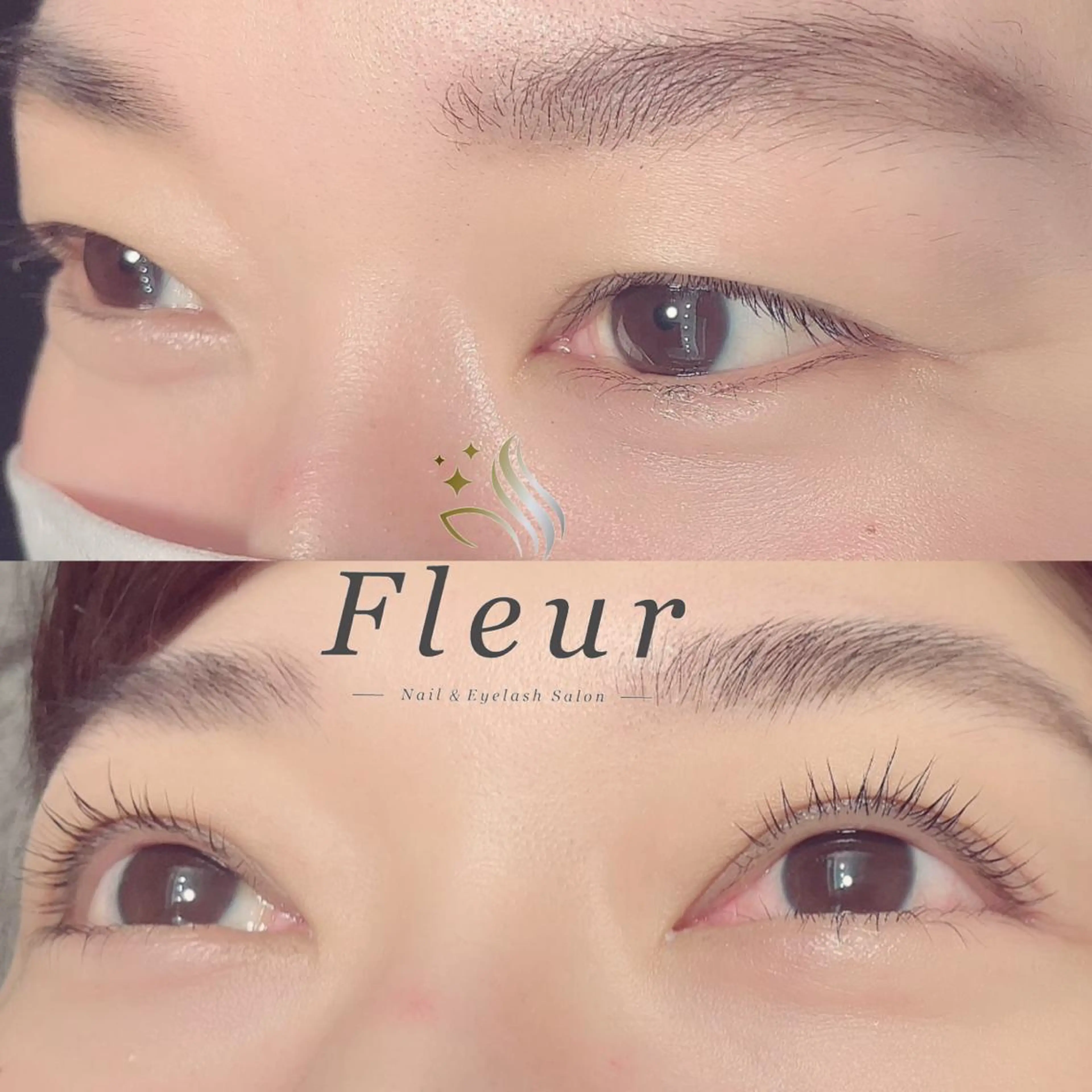 マツエク・マツパ ナチュラル Fleur☆ eyeのマツエク・マツパデザイン