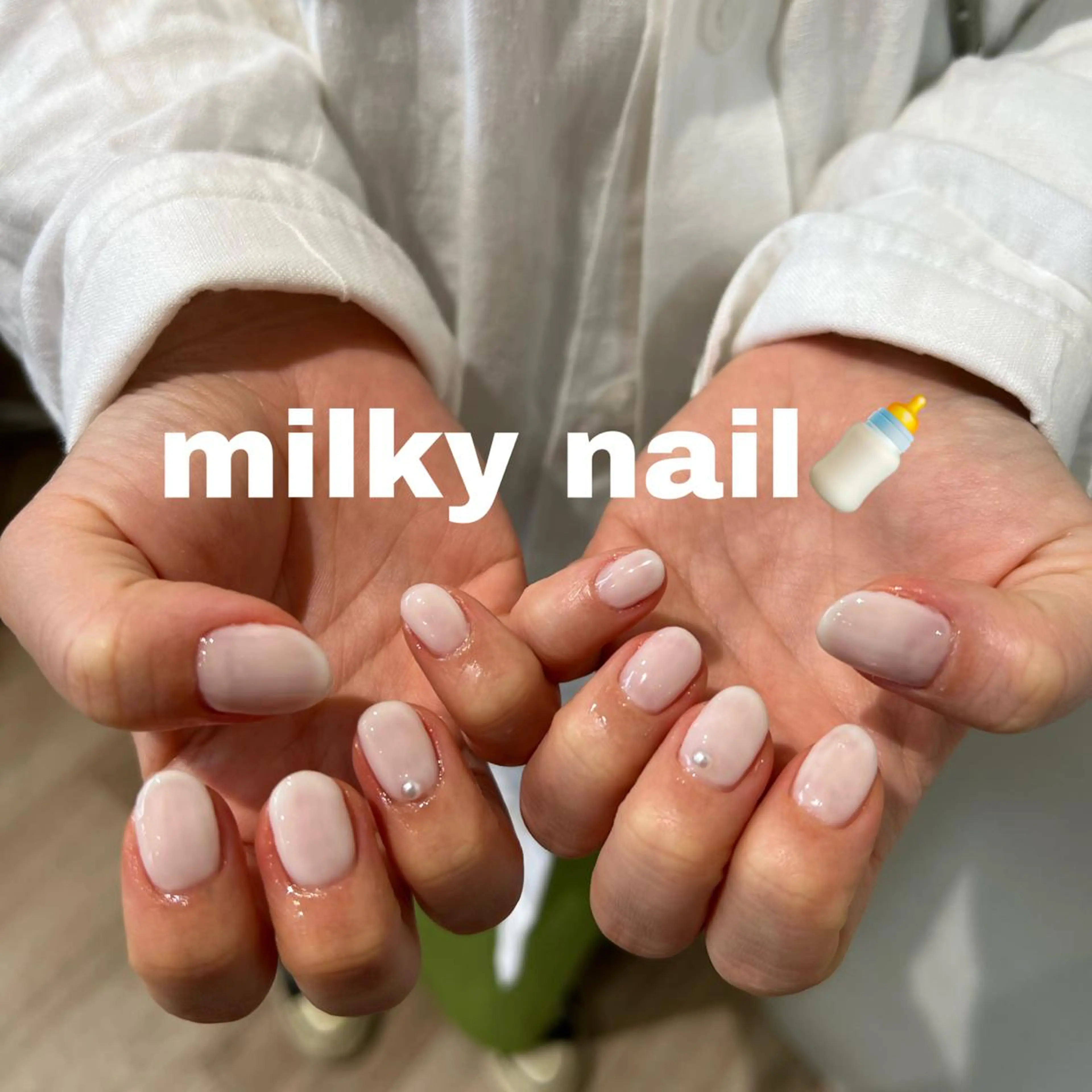 ネイル ジェルネイル ワンカラーネイル パラジェル 暖色カラー/レイヤー カット/Yunaのヘアスタイル