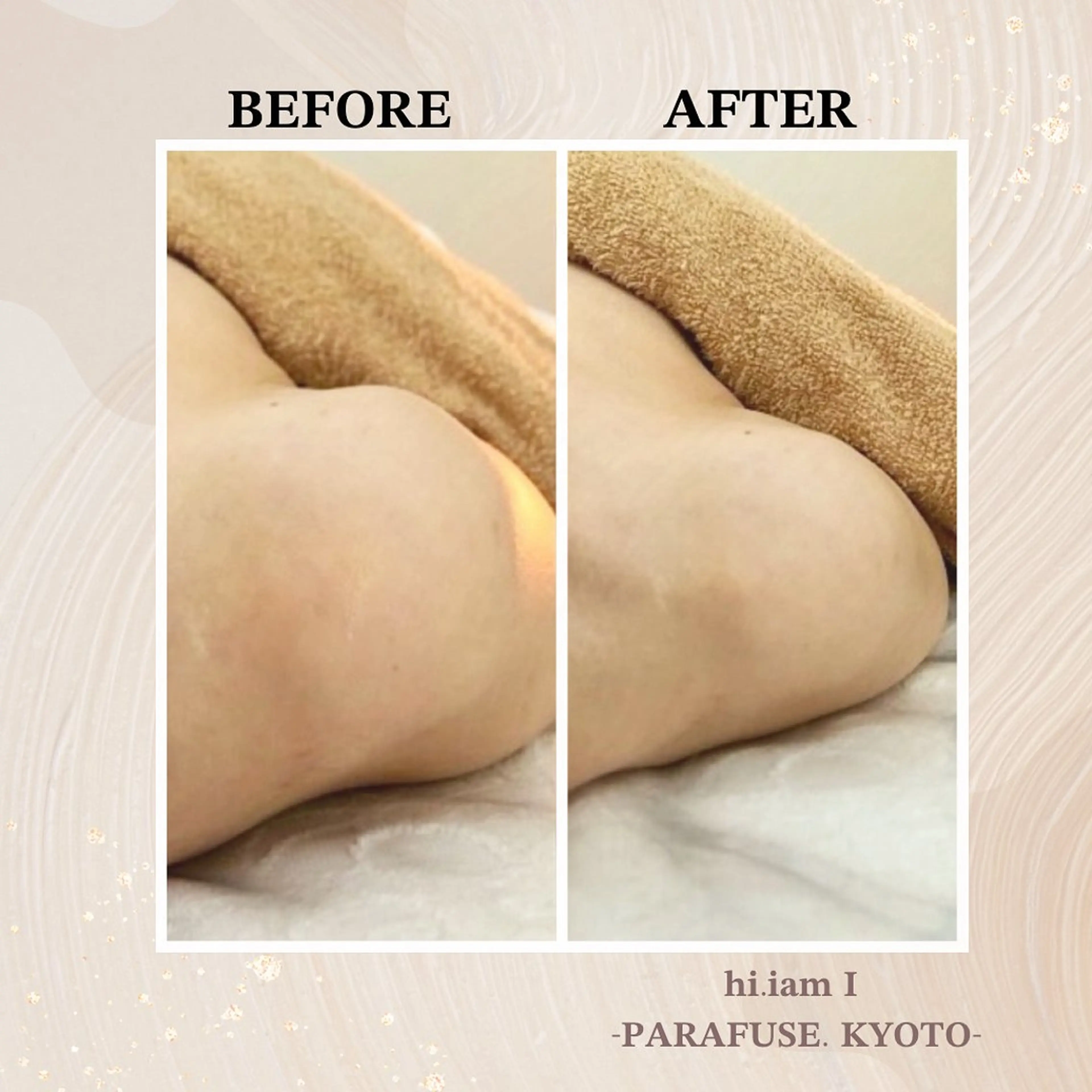 Hi, I am 1 PARAFUSE.所属・カラダとココロ 癒されほっと一息のエステ・リラクイメージ