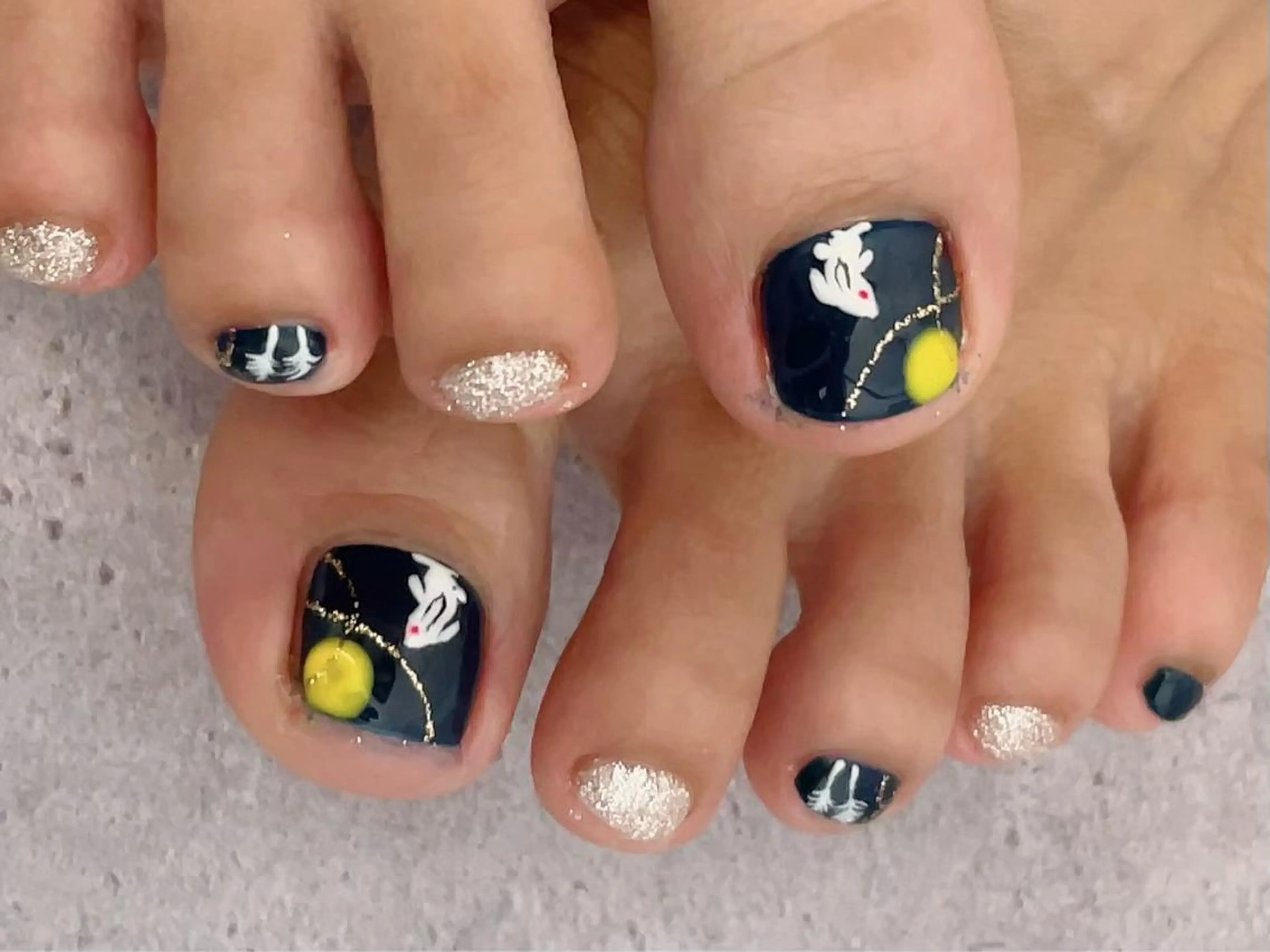 ネイル フットネイル la fleurのネイルデザイン