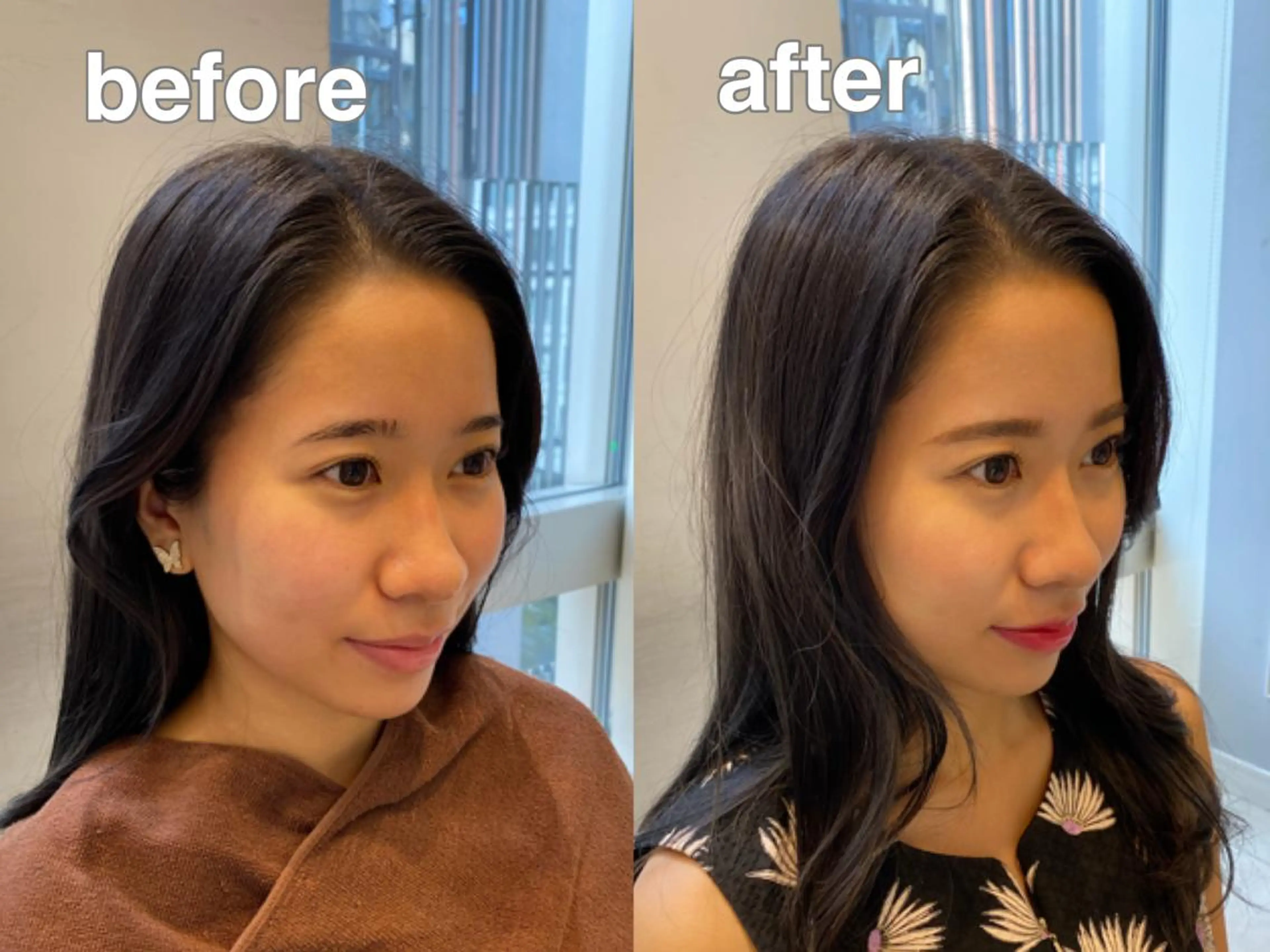 ヘアセット 似合わせ艶髪カラー ❤️ハダユミのヘアスタイル