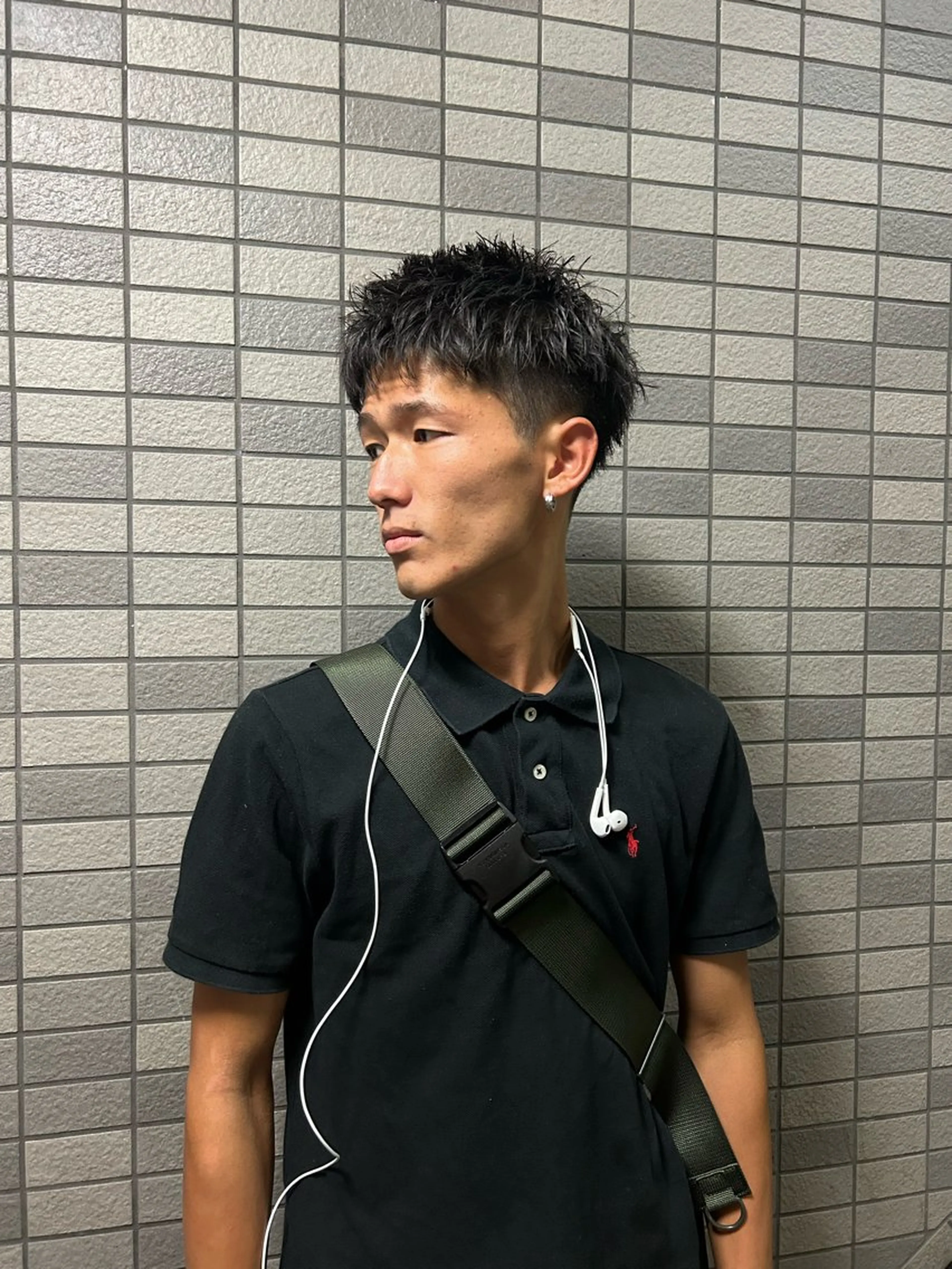 ショート パーマ メンズ メンズブリーチ メンズハイライト メンズインナーカラー メンズパーマ プードルパーマ カット パーマ トリートメント charme所属・💈メンズカット ✂︎伊藤大輝💈のヘアスタイル