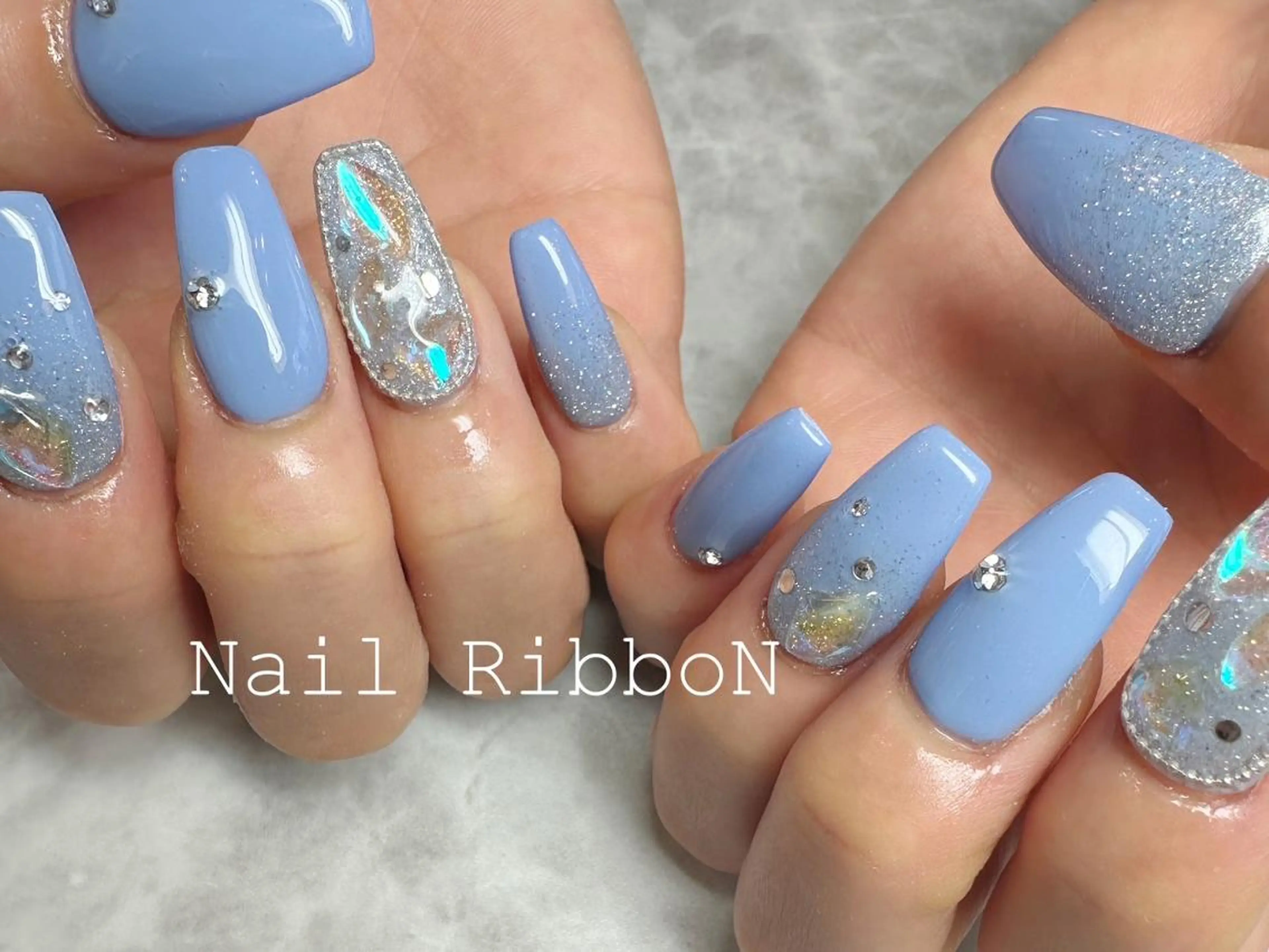 🧊オフなし氷ネイル【4本】コース🧊¥8990の写真