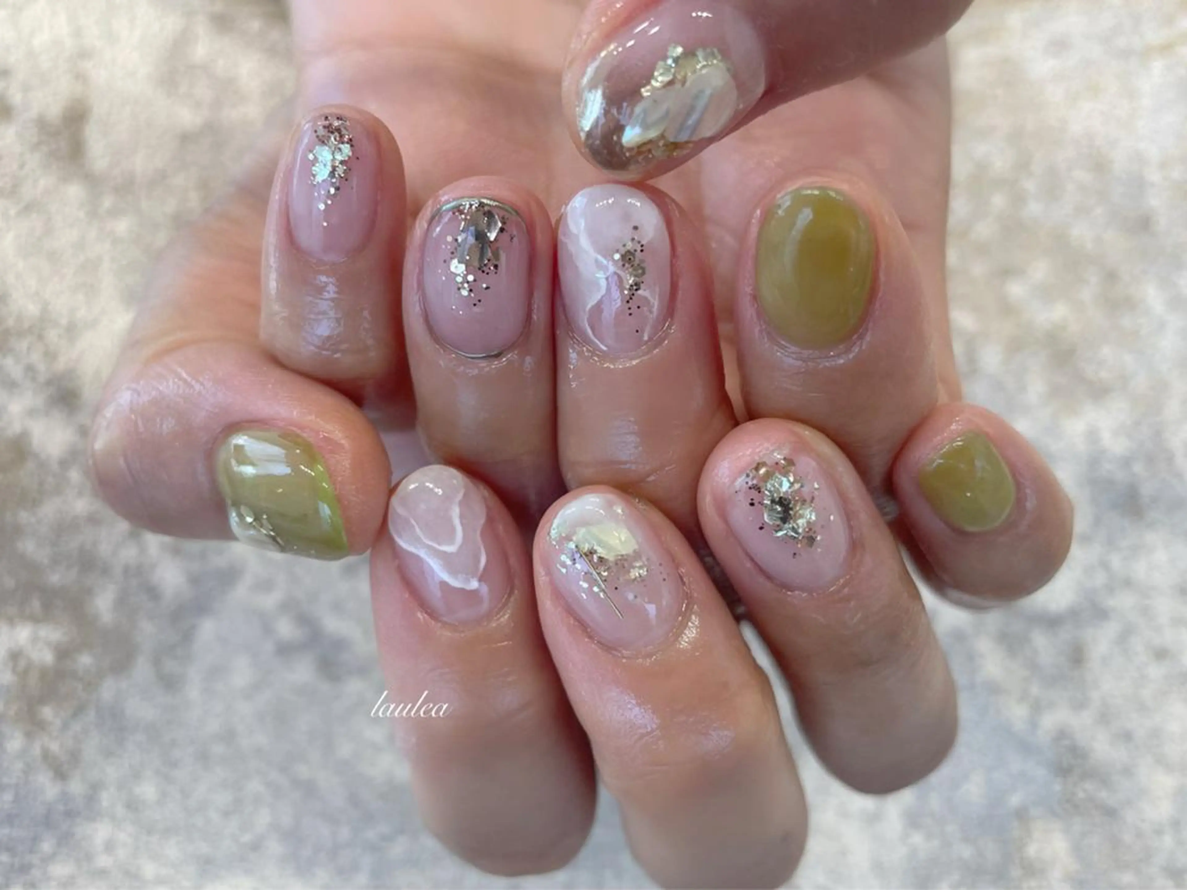 ショート ハンドネイル nagase yumiのネイルデザイン