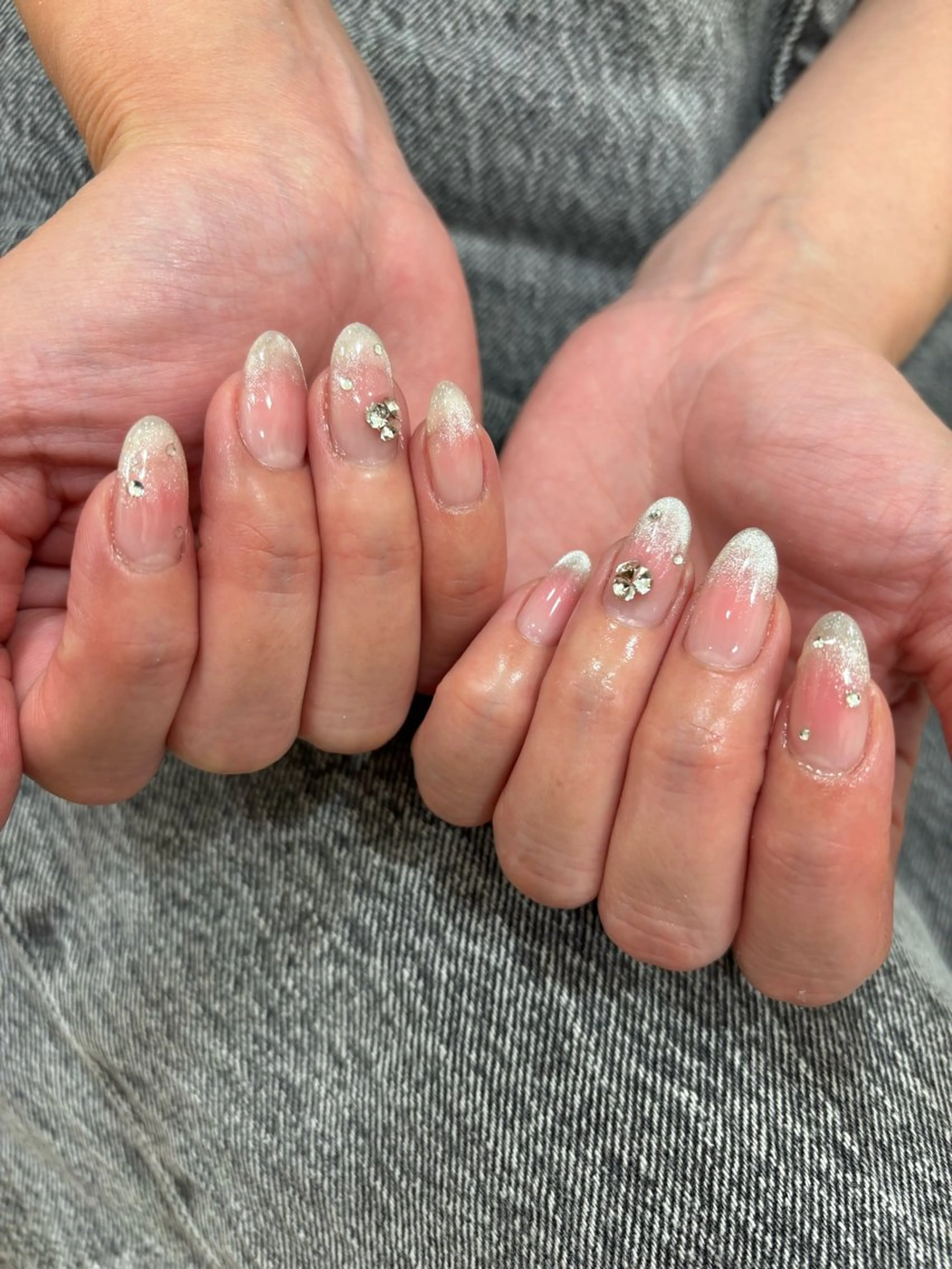 ネイル 持ち込み ワンホンネイル ハンドネイル 認定講師／歴20年 パラジェル　Growのネイルデザイン