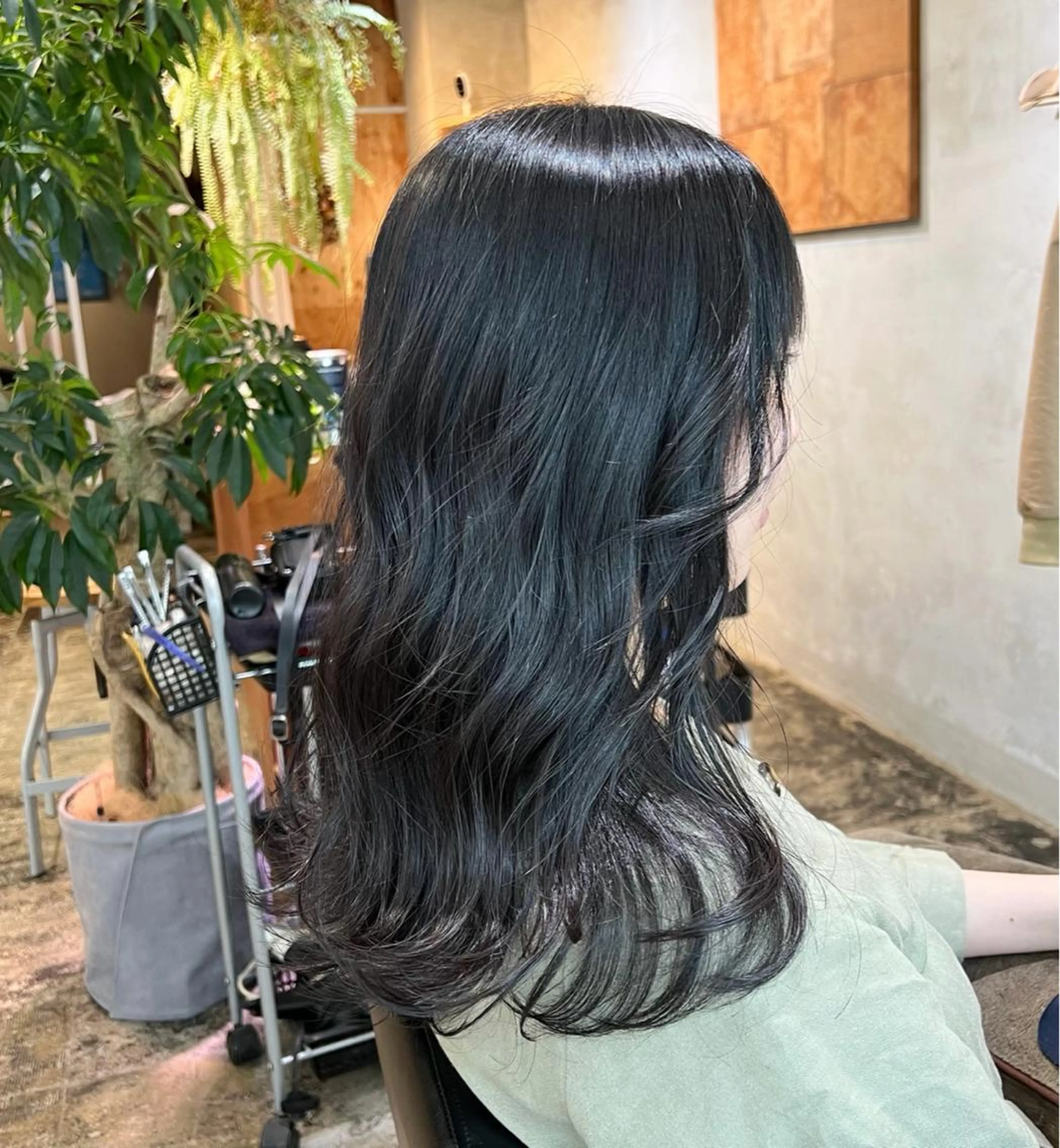 セミロング レイヤーカット 北花田美容師🍃村尾 光太/むらのヘアスタイル