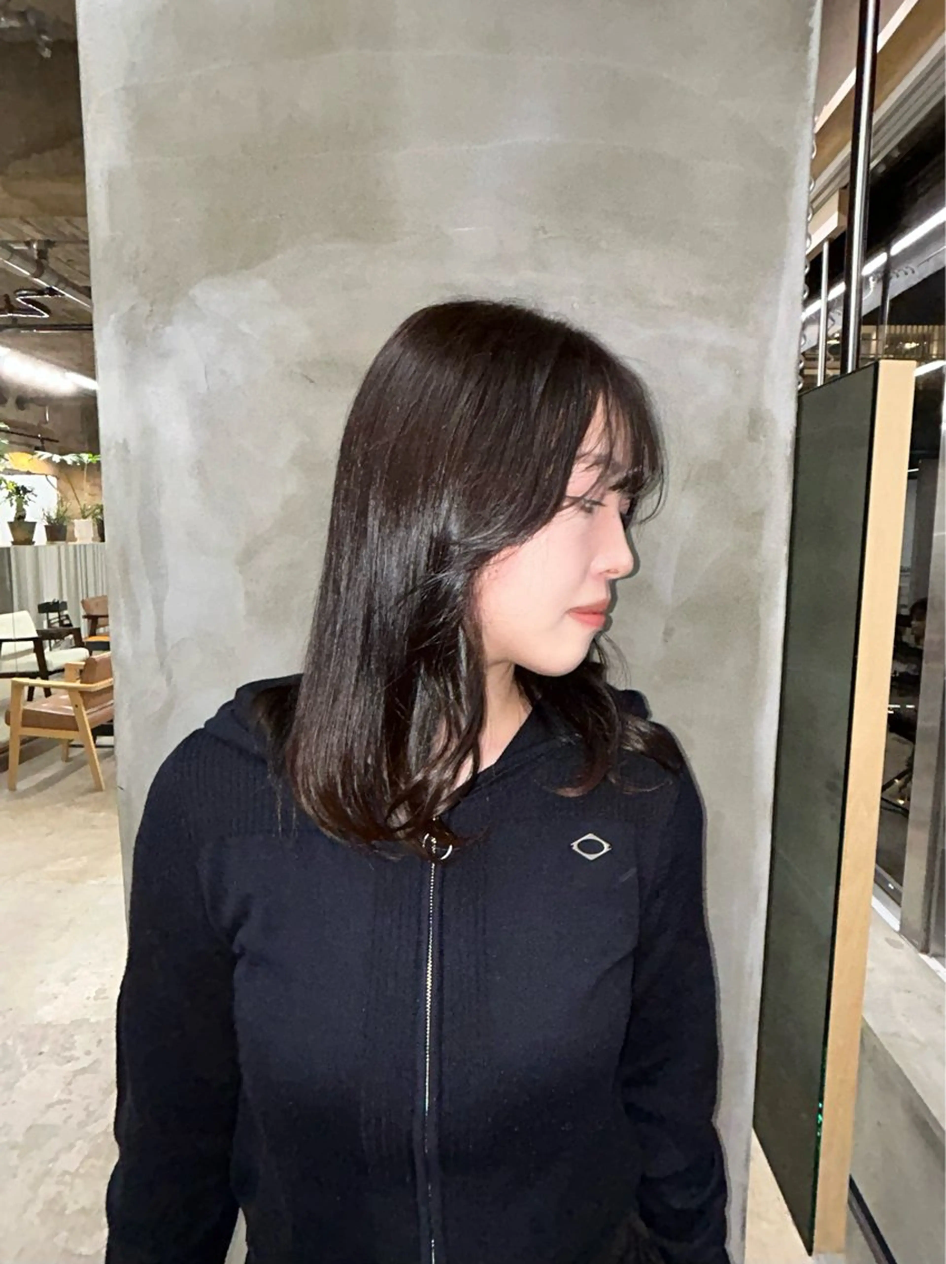 ミディアム freera所属・湯浅 美玖のヘアスタイル