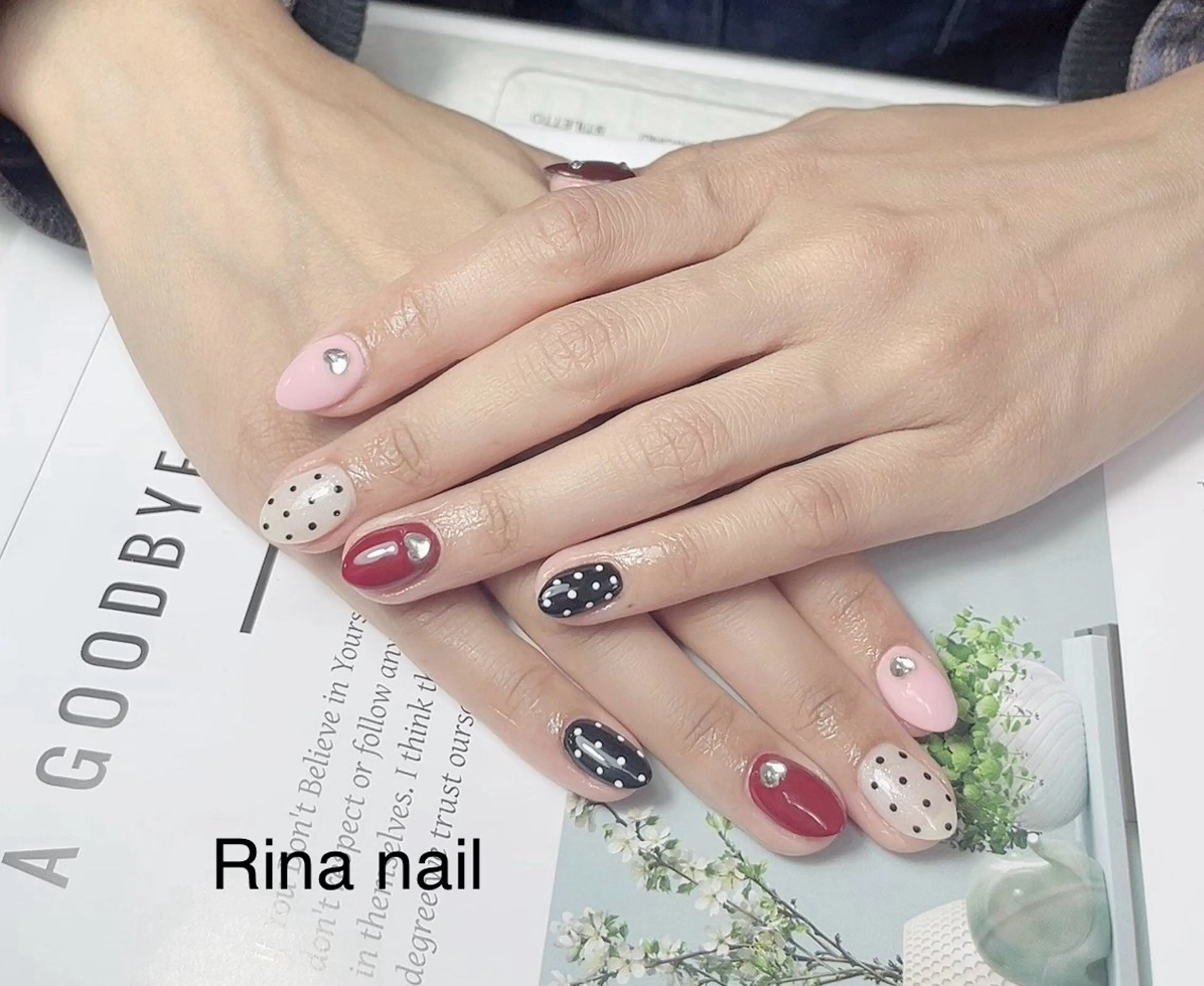 ネイル ハンドネイル リナネイルサロン 松戸八柱所属・リナ ネイルサロンのネイルデザイン
