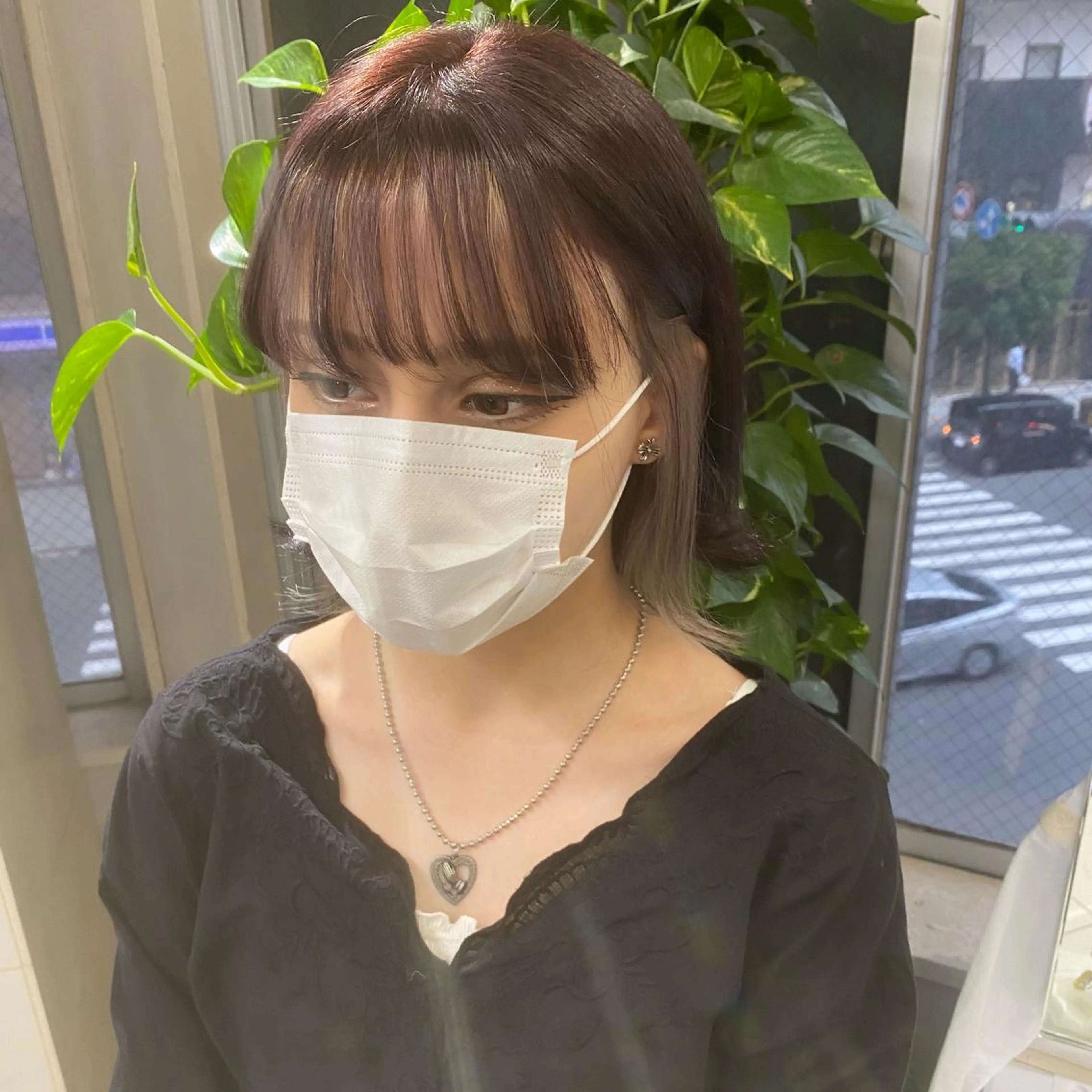 ミディアム カラー ヘアカラー トリートメント シールエクステ特化 ハイトーン、NANAのヘアスタイル