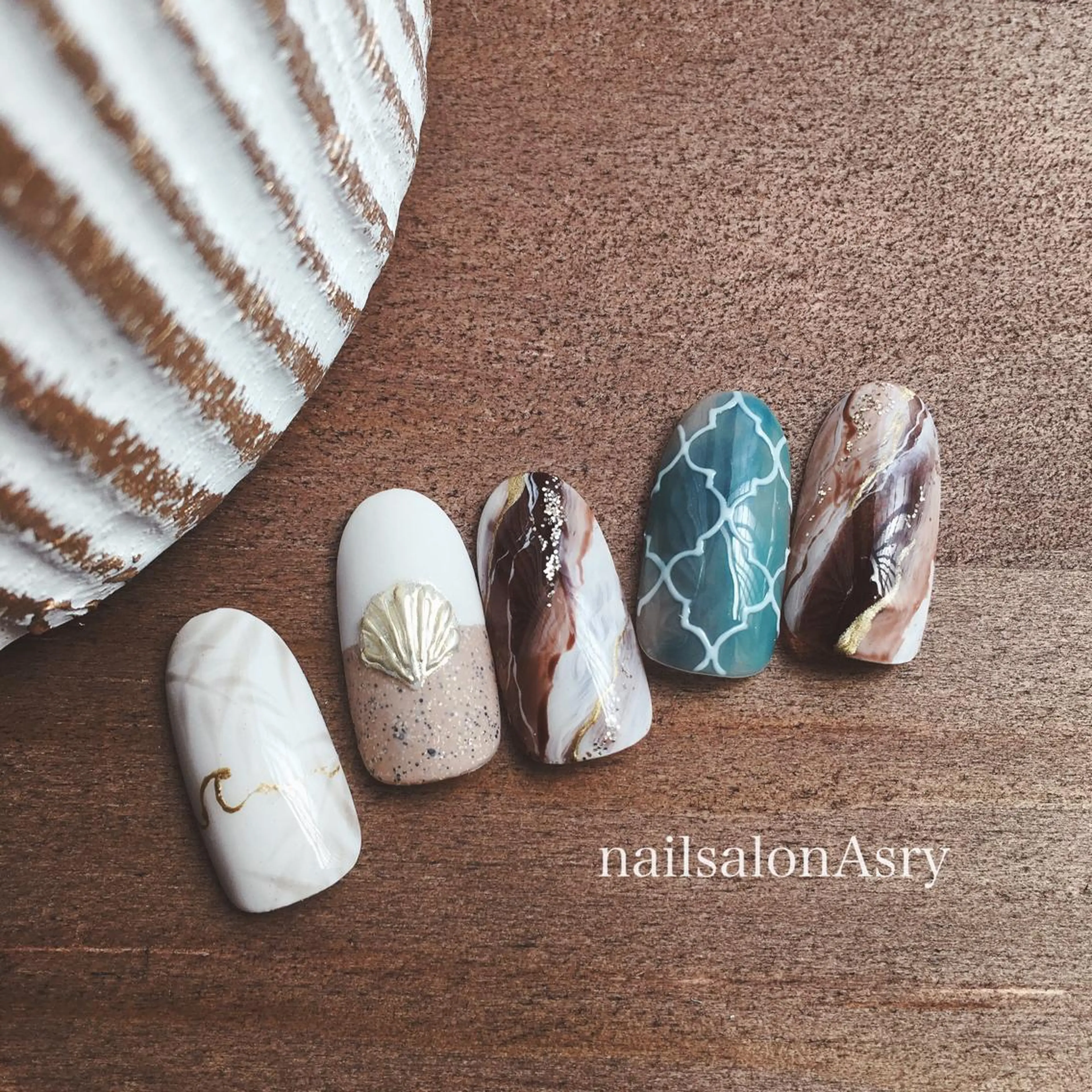 ネイル nailsalon Asryのネイルデザイン