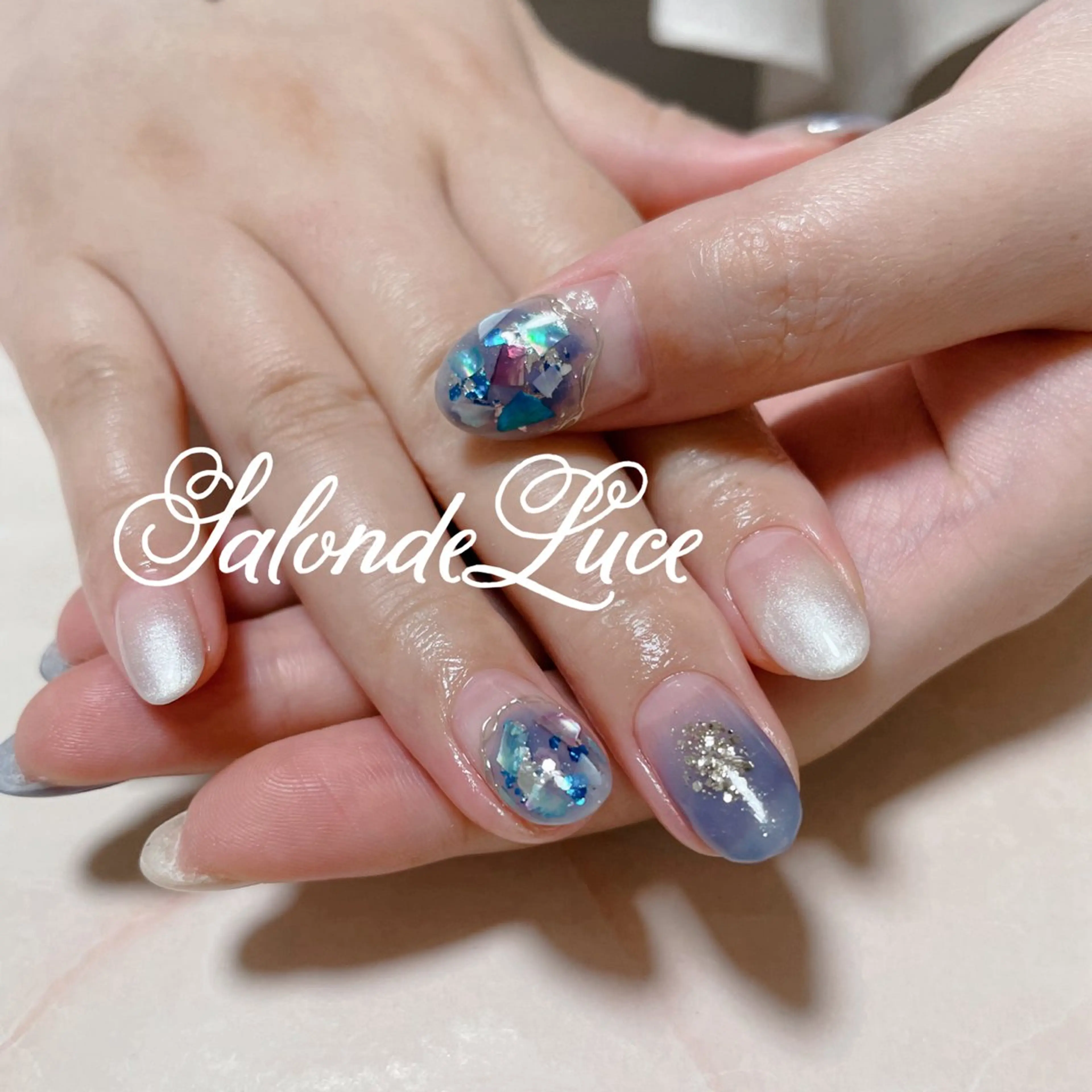 ネイル ニュアンスネイル 夏ネイル Salon de Luceのネイルデザイン