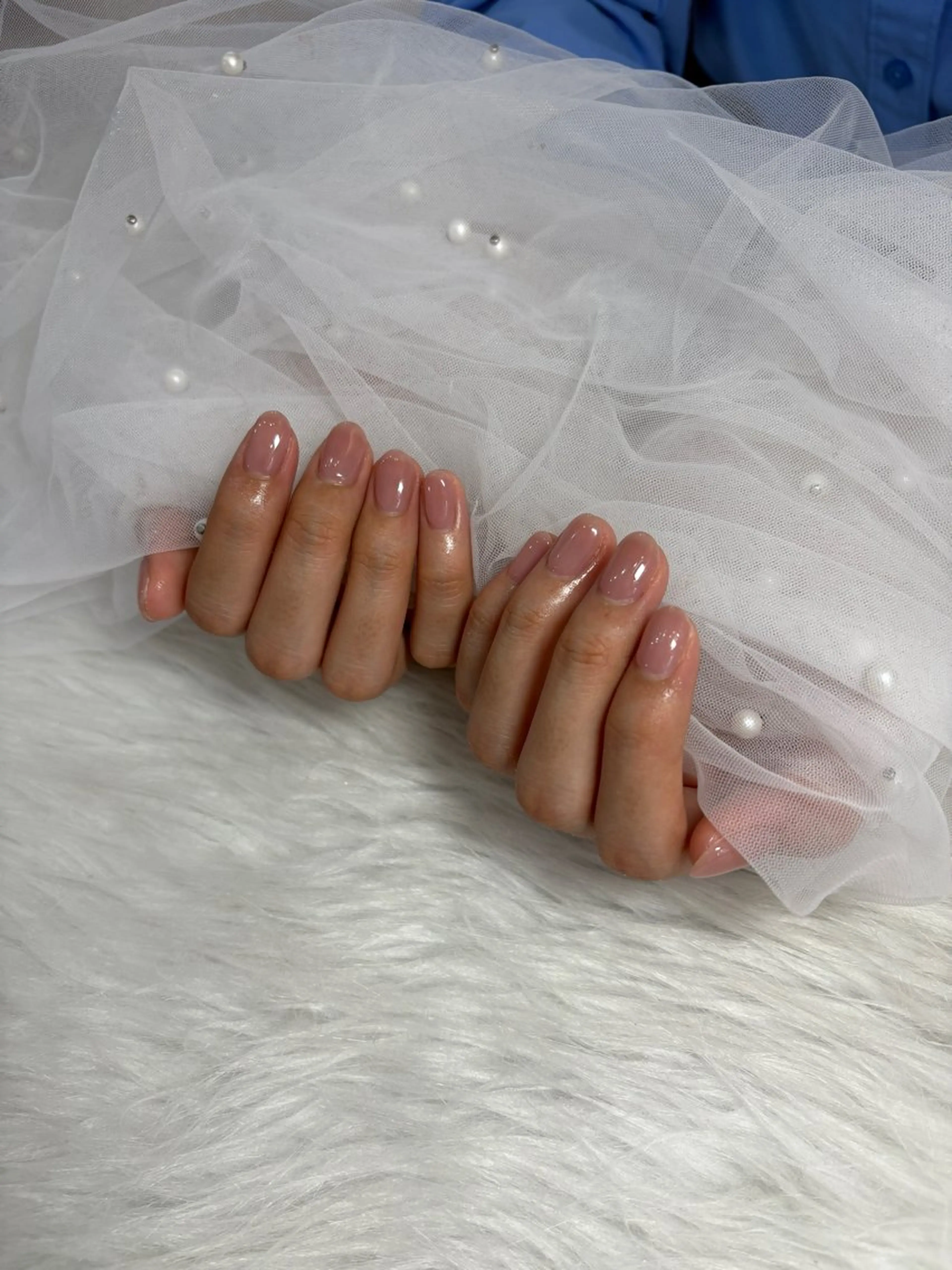 ネイル フットネイル ワンカラーネイル ハンドネイル LAVISH manaのネイルデザイン