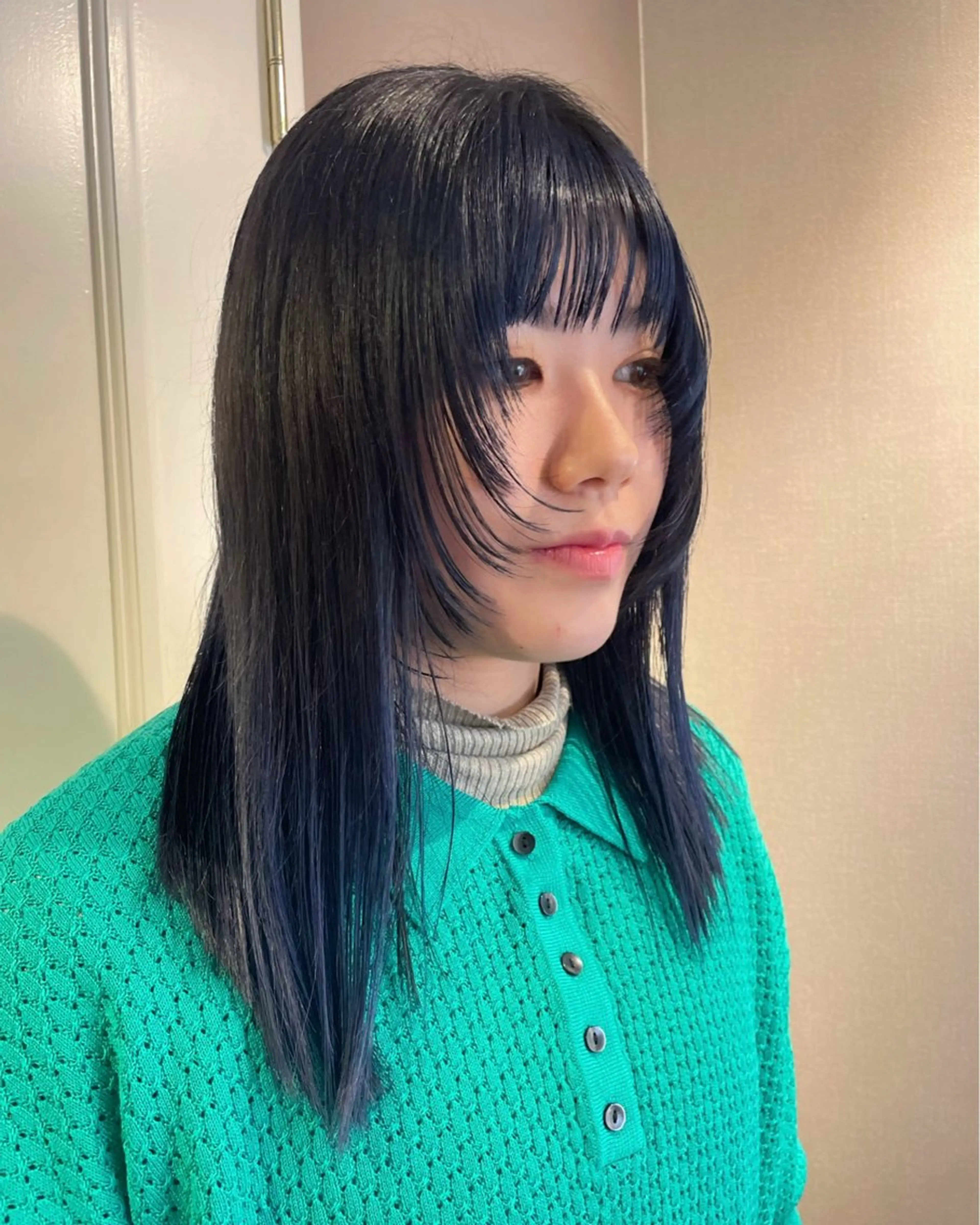 ロング カラー 佐野 えり奈のヘアスタイル