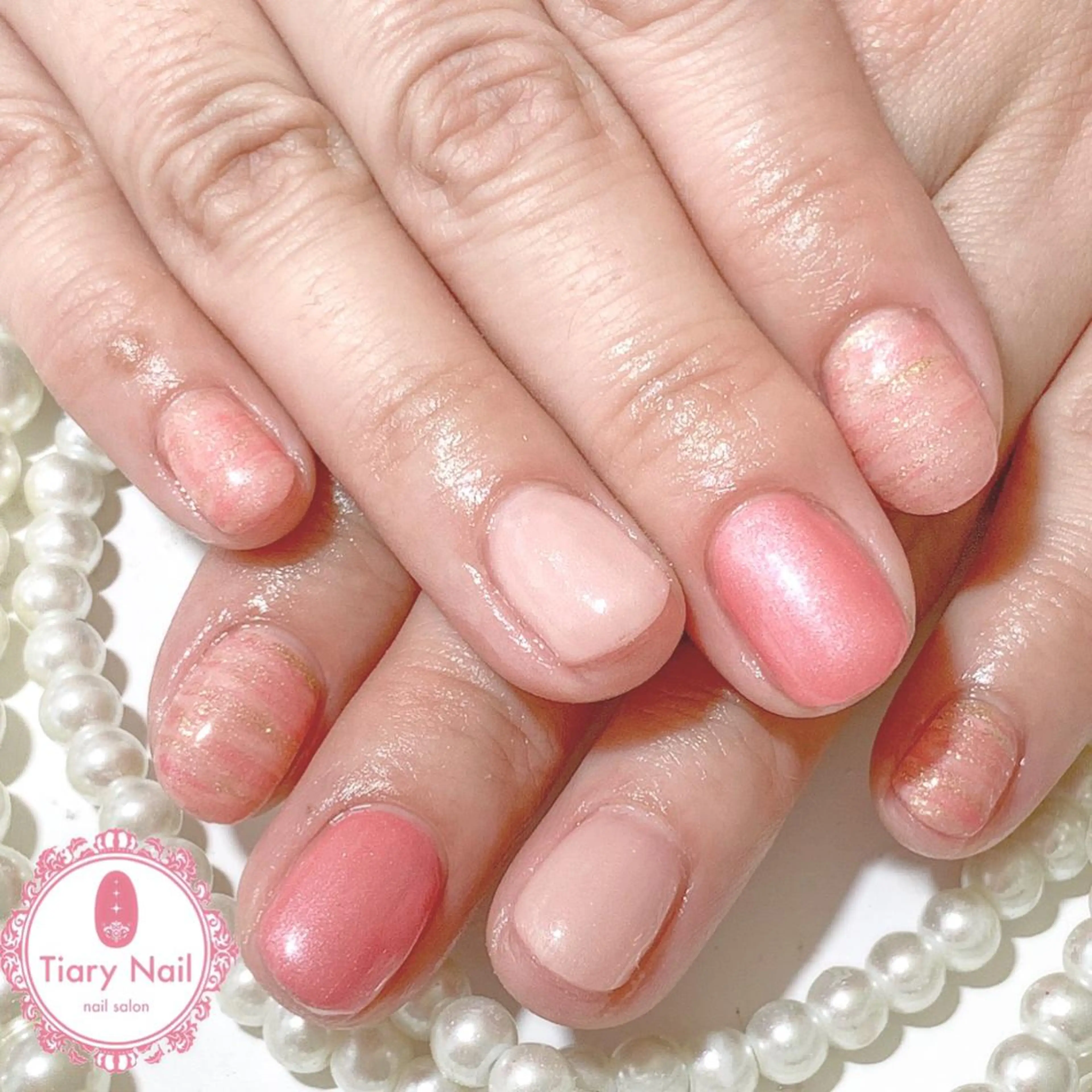 ネイル 💗🪽Tiary Nail🪽💗のネイルデザイン