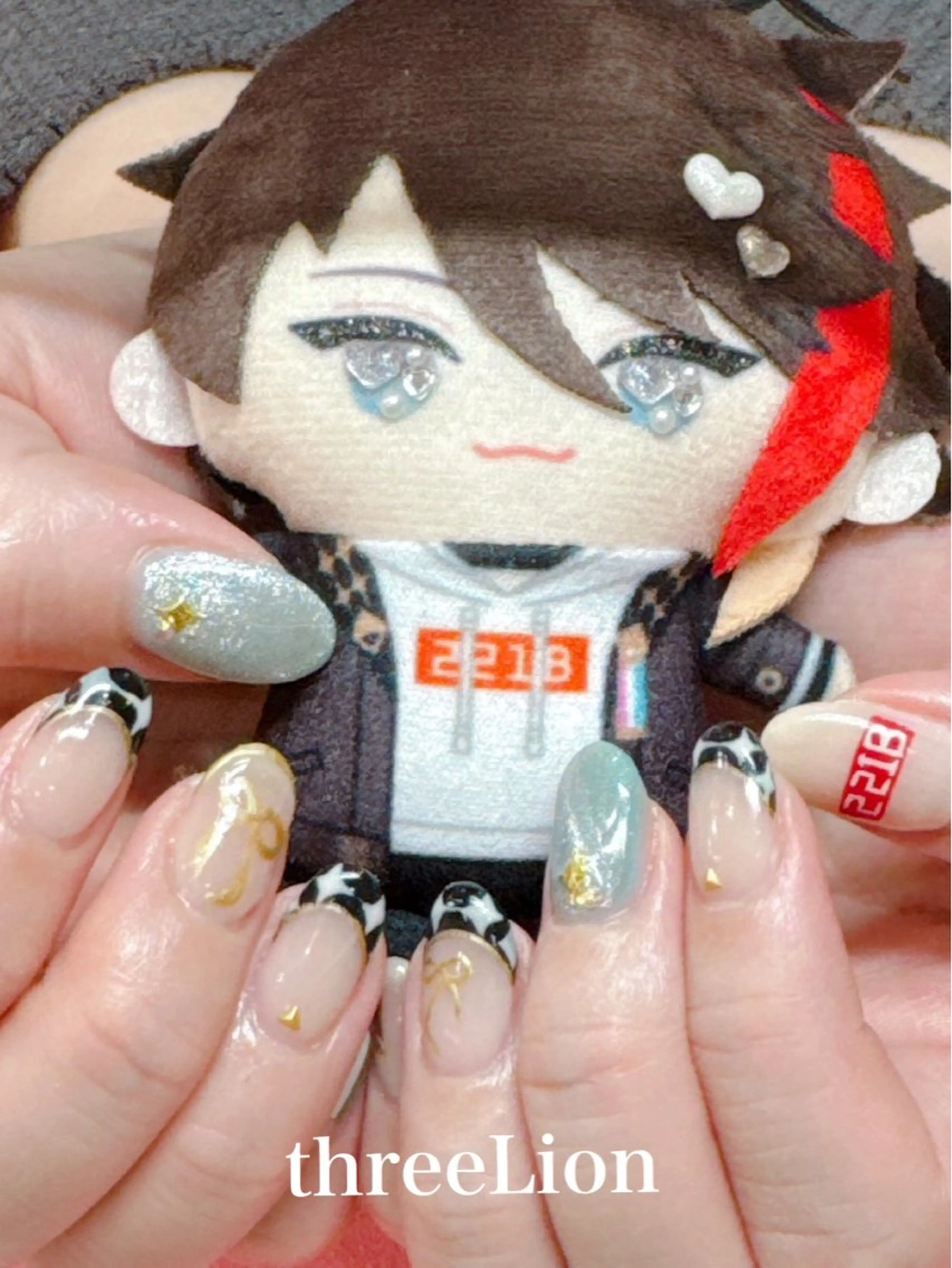 ネイル オフィスネイル シンプルネイル ストーンネイル ハンドネイル threeLion　ネイル&アイラッシュサロン所属・threeLion ネイル&アイラッシュのネイルデザイン