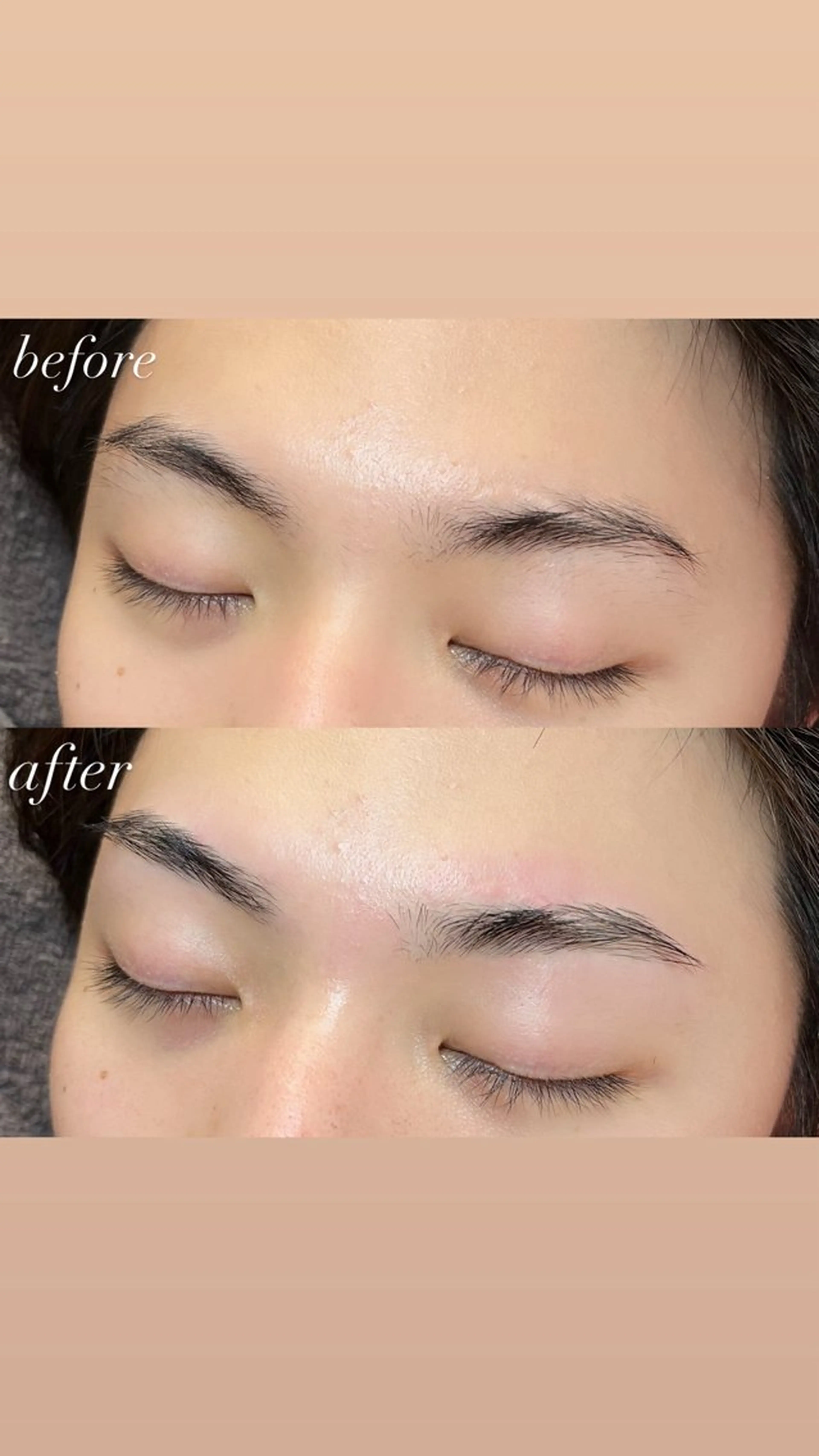 アイブロウ 眉毛ワックス脱毛 ワックス脱毛 seReno eyebrow&eyelash目黒本店所属・seReno KOHAKUの眉毛・アイブロウイメージ