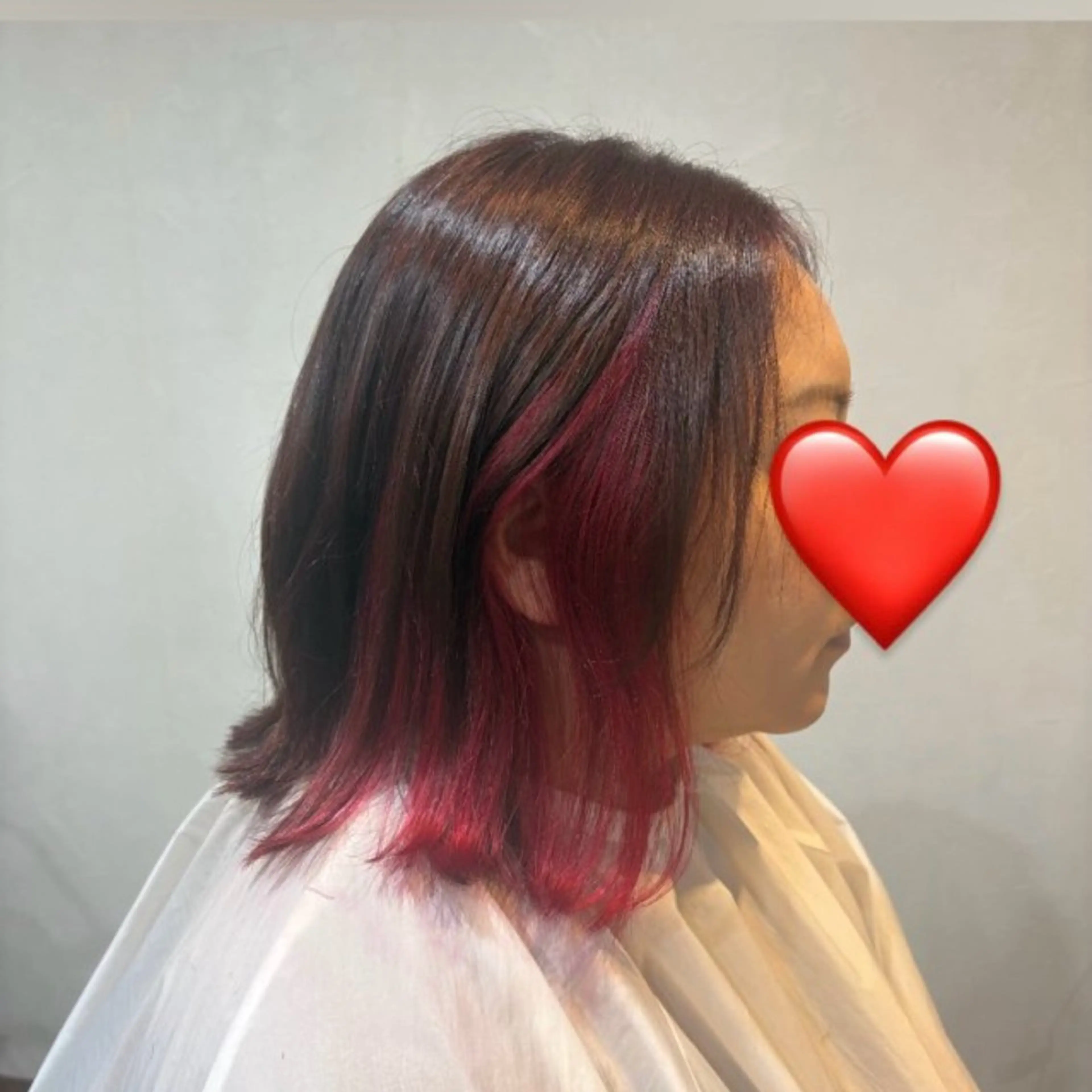 ミディアム MOLLASALON 浅香山店所属・髪質改善カラー 縮毛矯正🤍辻桃加のヘアスタイル