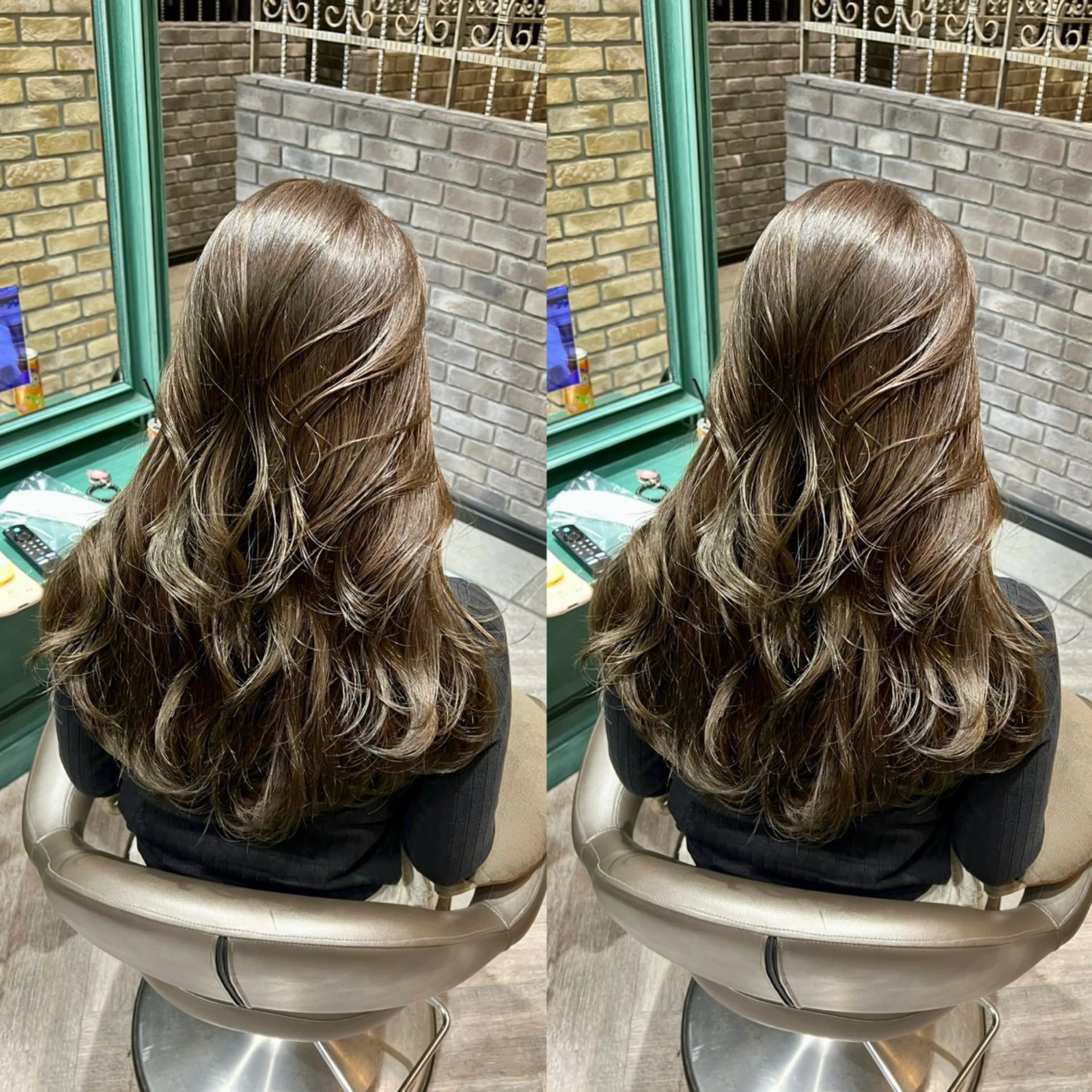 セミロング カット ヘアカラー トリートメント 🎀艶髪の達人 飯田啓奨🎀のヘアスタイル