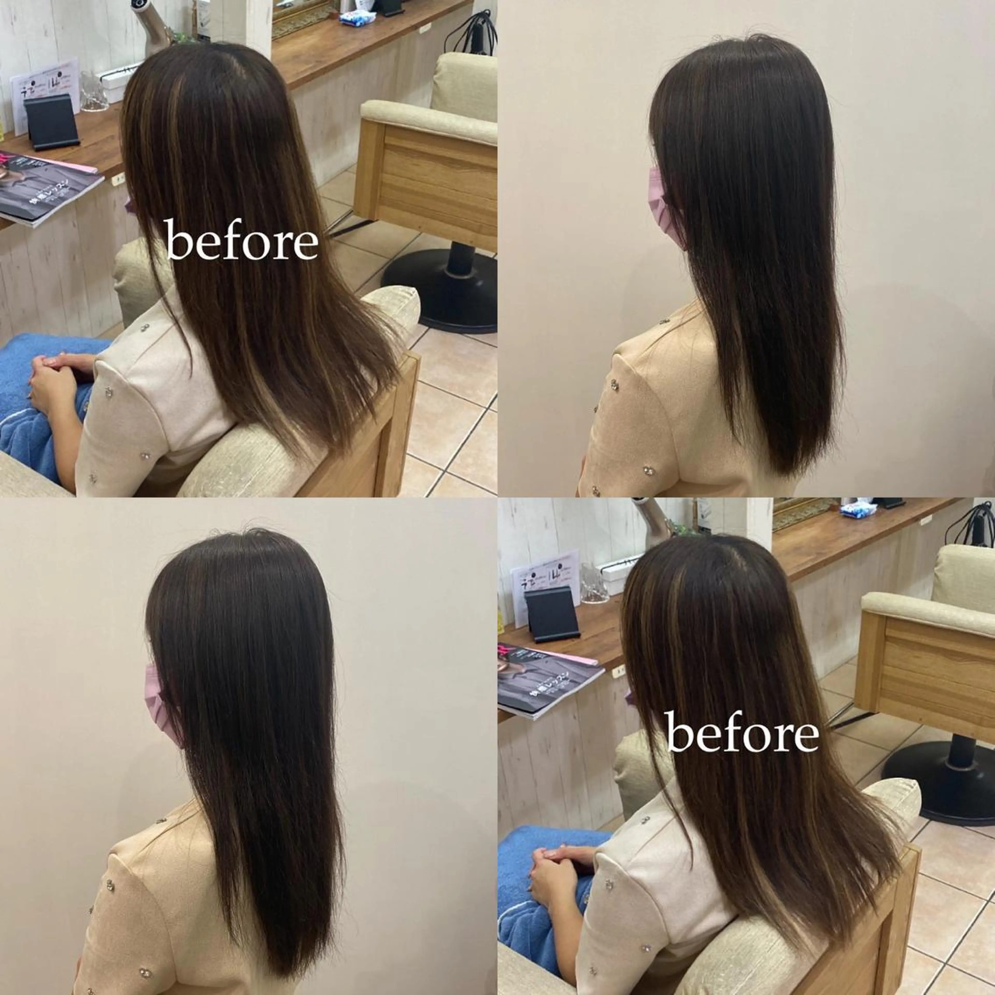 セミロング カラー ブラウンカラー ナチュラルブラウン 🥣ブリーチ・カラー 平城秀馬/原宿のヘアスタイル