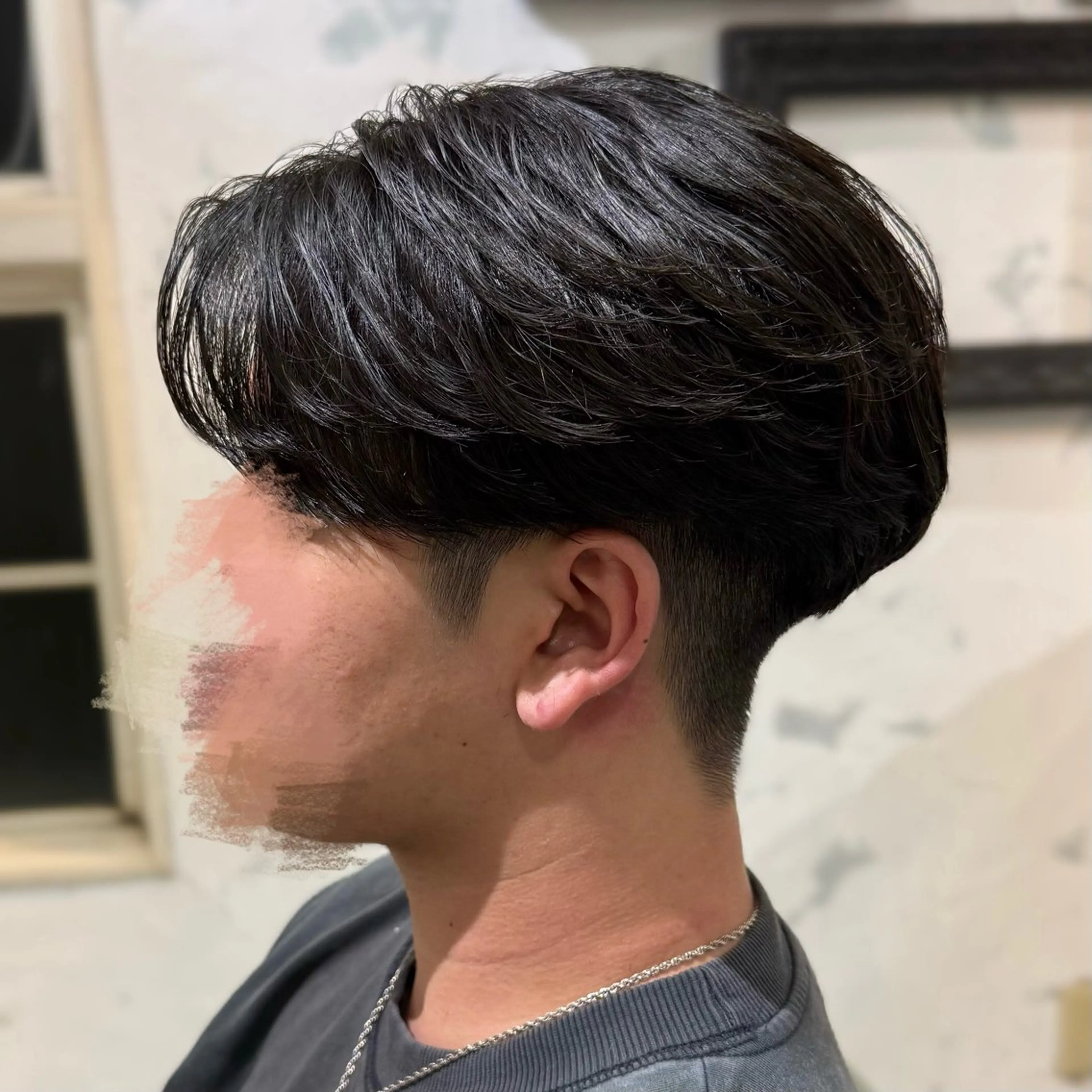 パーマ メンズ カット パーマ  ︎︎ 楓のヘアスタイル