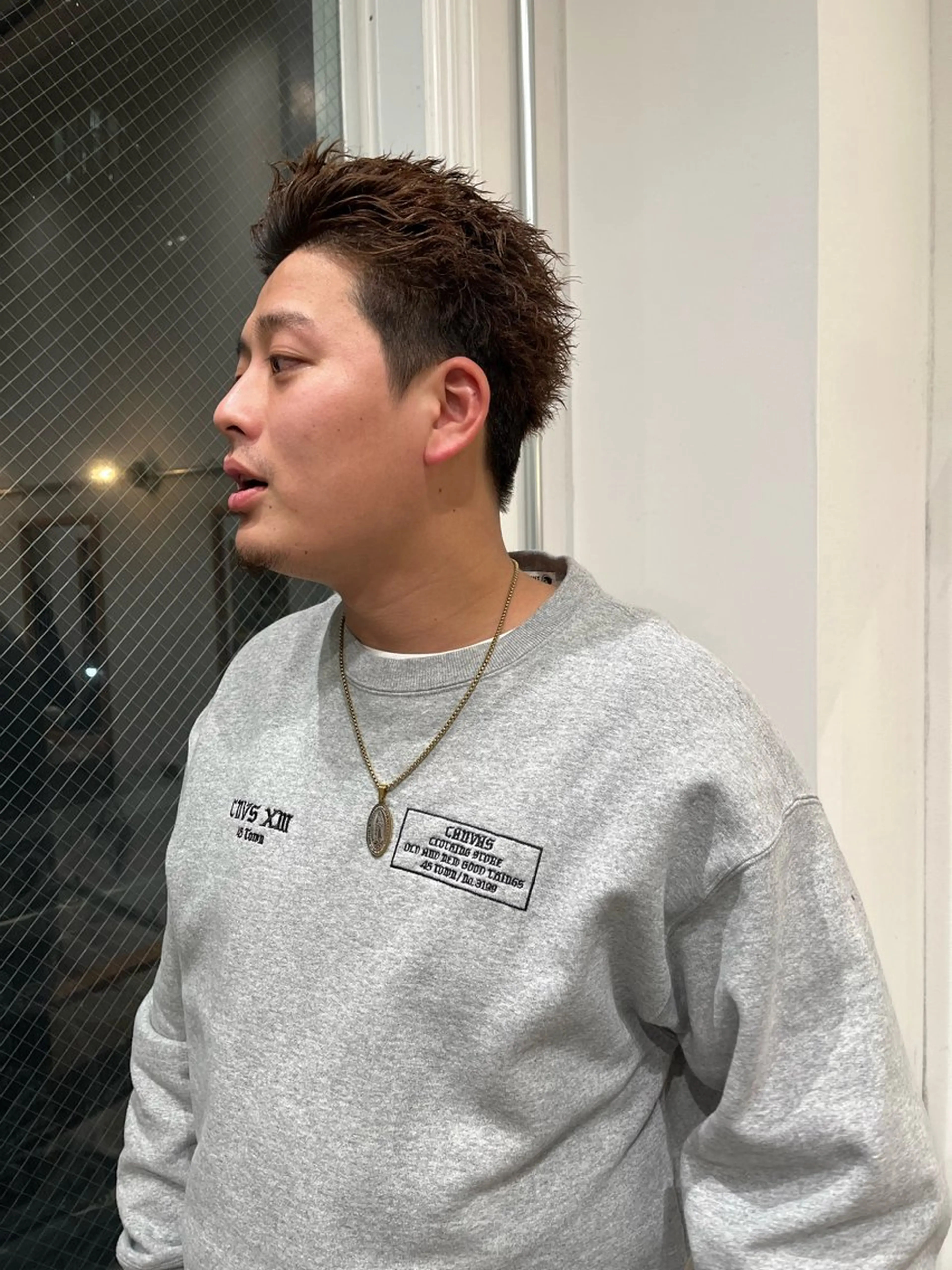 ショート パーマ メンズ メンズパーマ ツイストスパイラルパーマ スパイラルパーマ カット パーマ keshiki🦋 Nanaのヘアスタイル